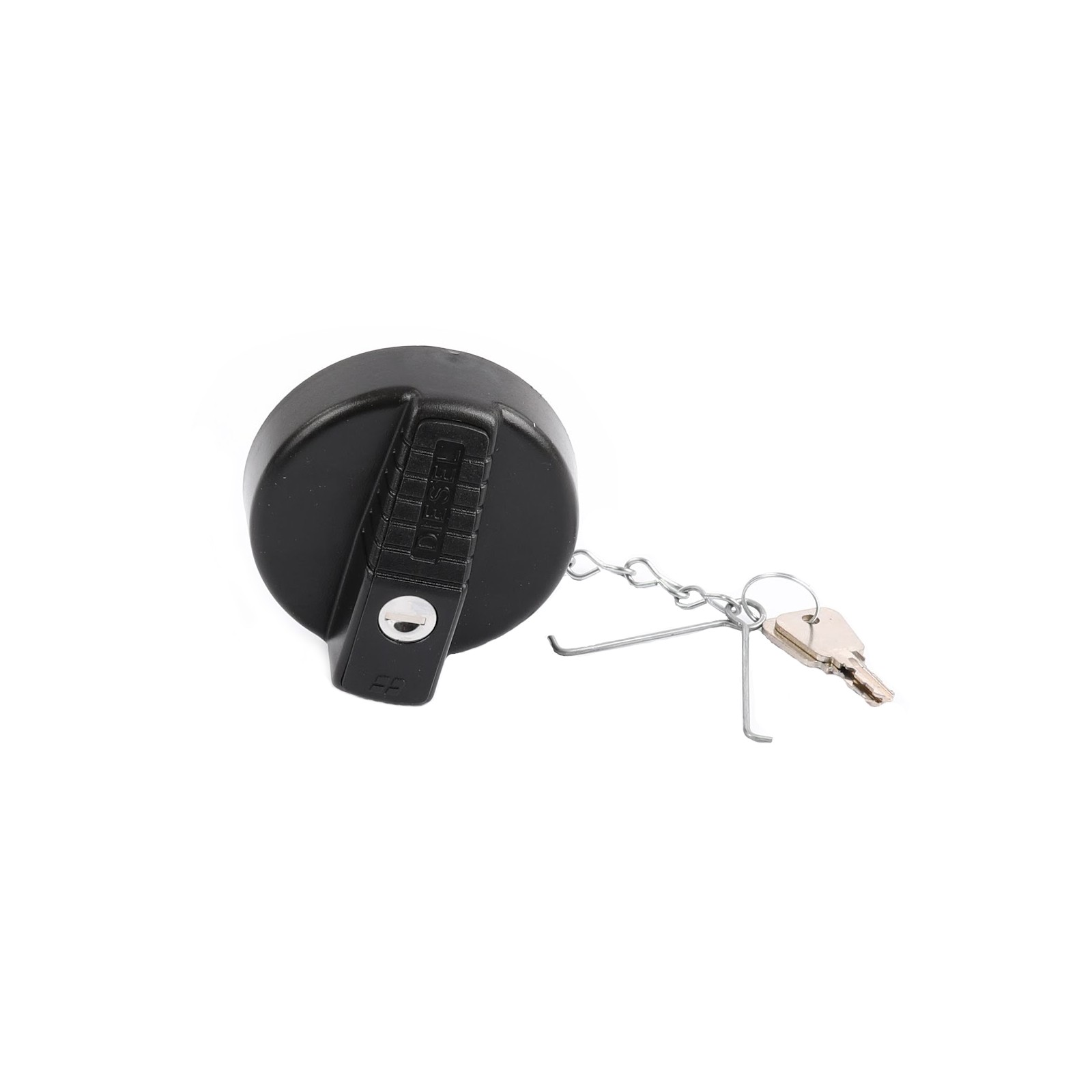 FUEL CAP(LOCKABLE) BLACK PLASTIC TYPE
