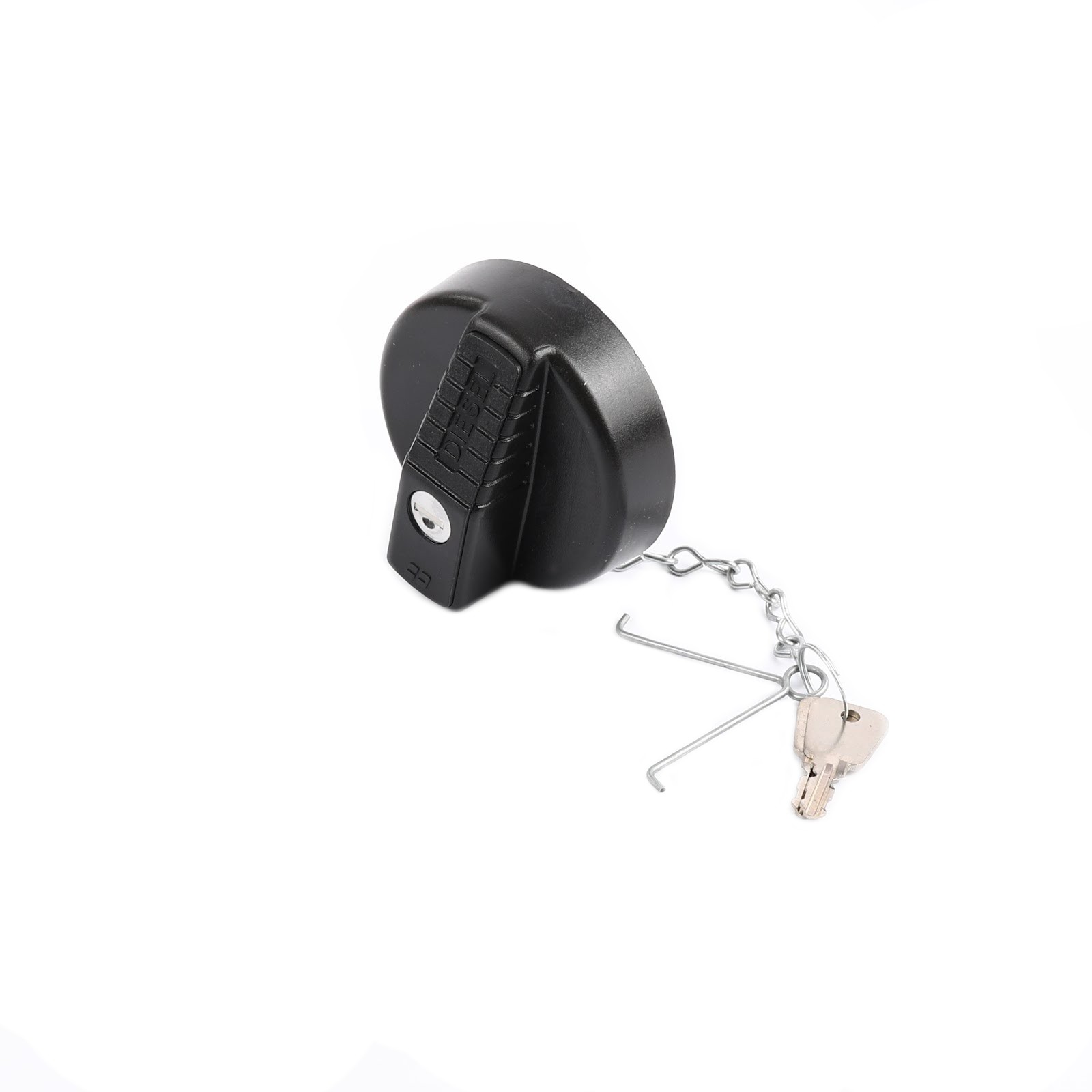 FUEL CAP(LOCKABLE) BLACK PLASTIC TYPE