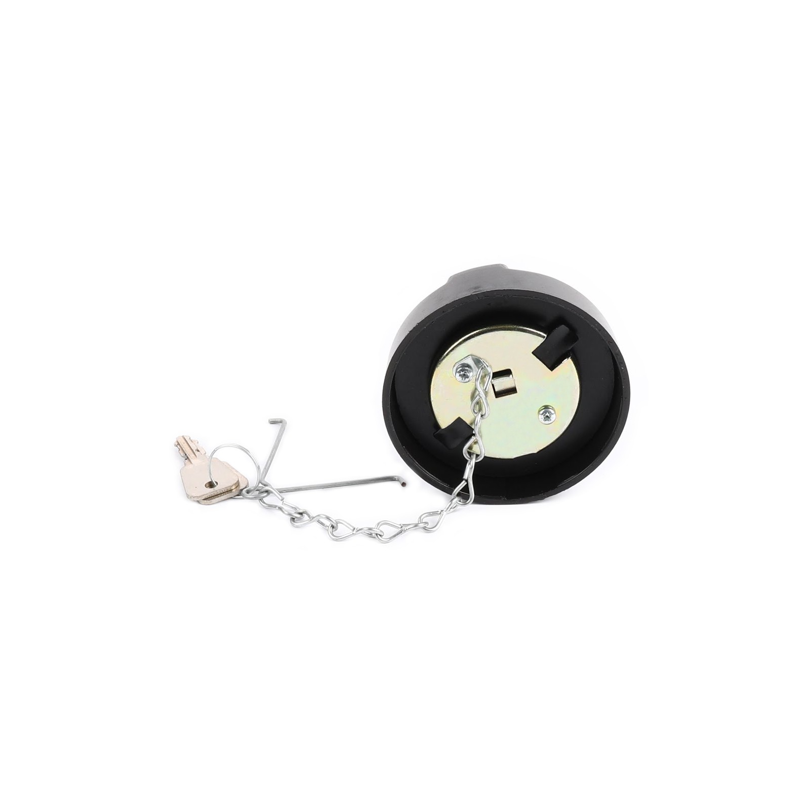FUEL CAP(LOCKABLE) BLACK PLASTIC TYPE