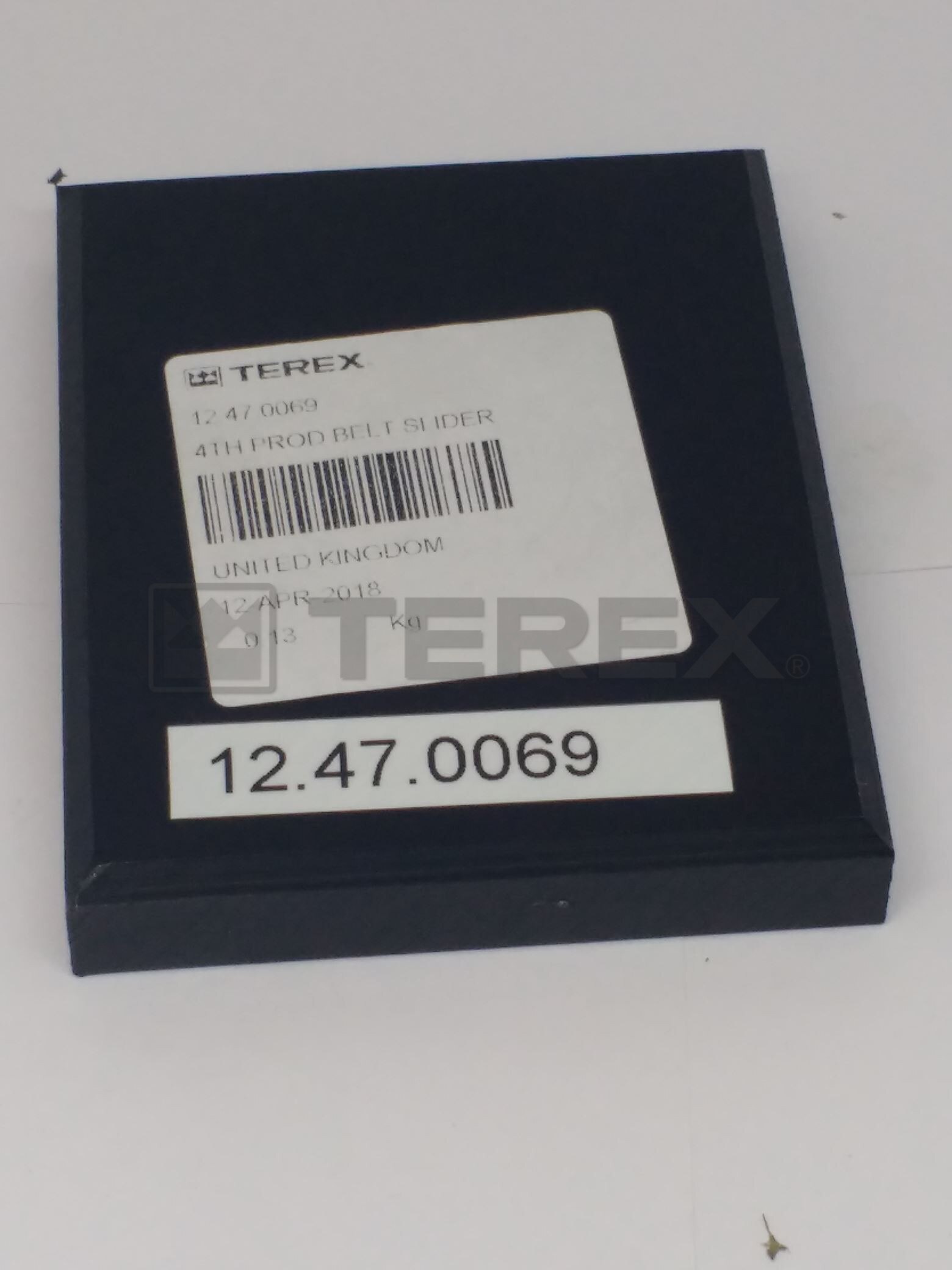 4TH PROD BELT SLIDER