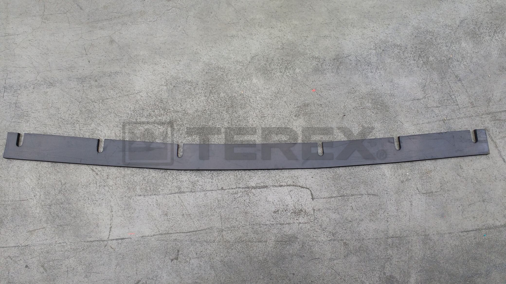 WR1400X BELT FEEDER TAIL DRUM SCRAPER RUBBER