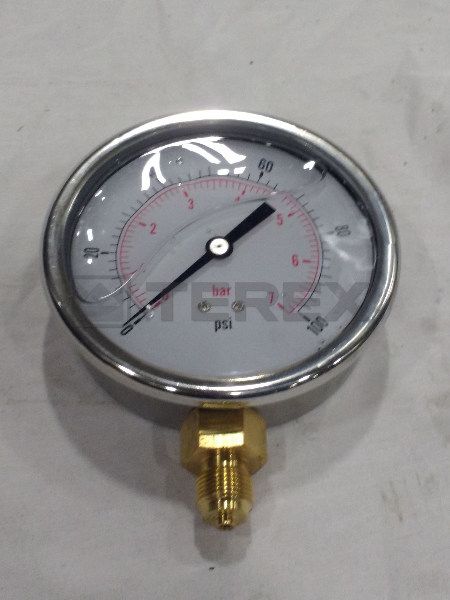 4 OD 100PSI WATER PRESSURE CLOCK
