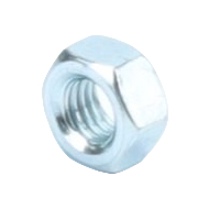 M8-1.25 PLAIN HEX HEAD NUT BS3692 GR 8.8