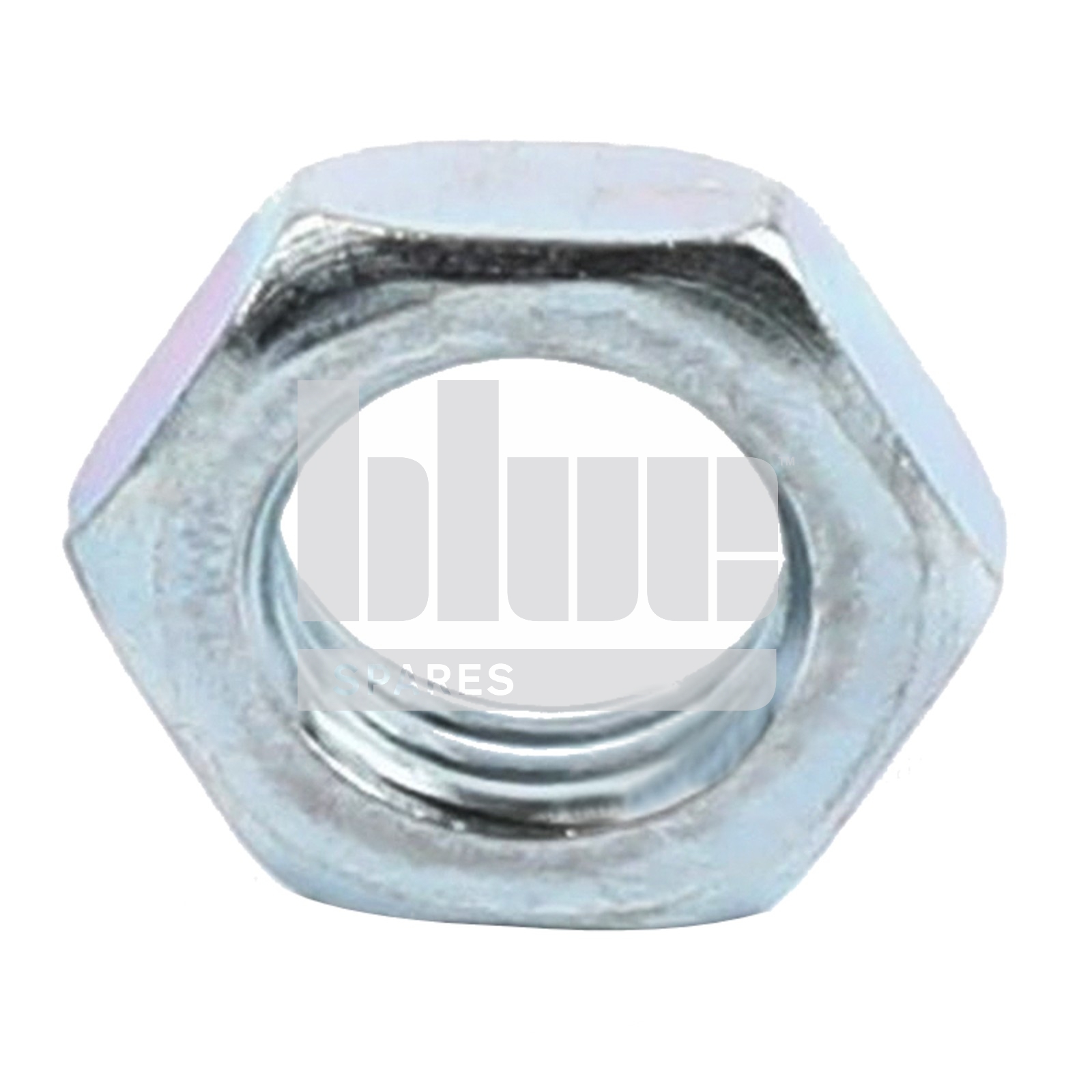 M20-2.5 PLAIN HEX HEAD LOCKNUT GR 8.8 BS3692