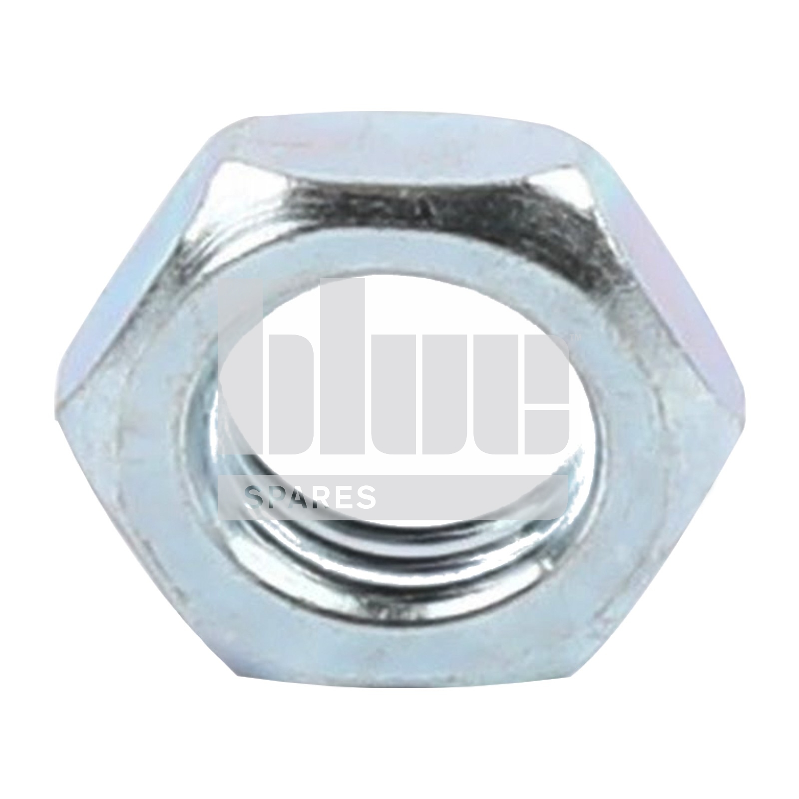 M20-2.5 PLAIN HEX HEAD LOCKNUT GR 8.8 BS3692