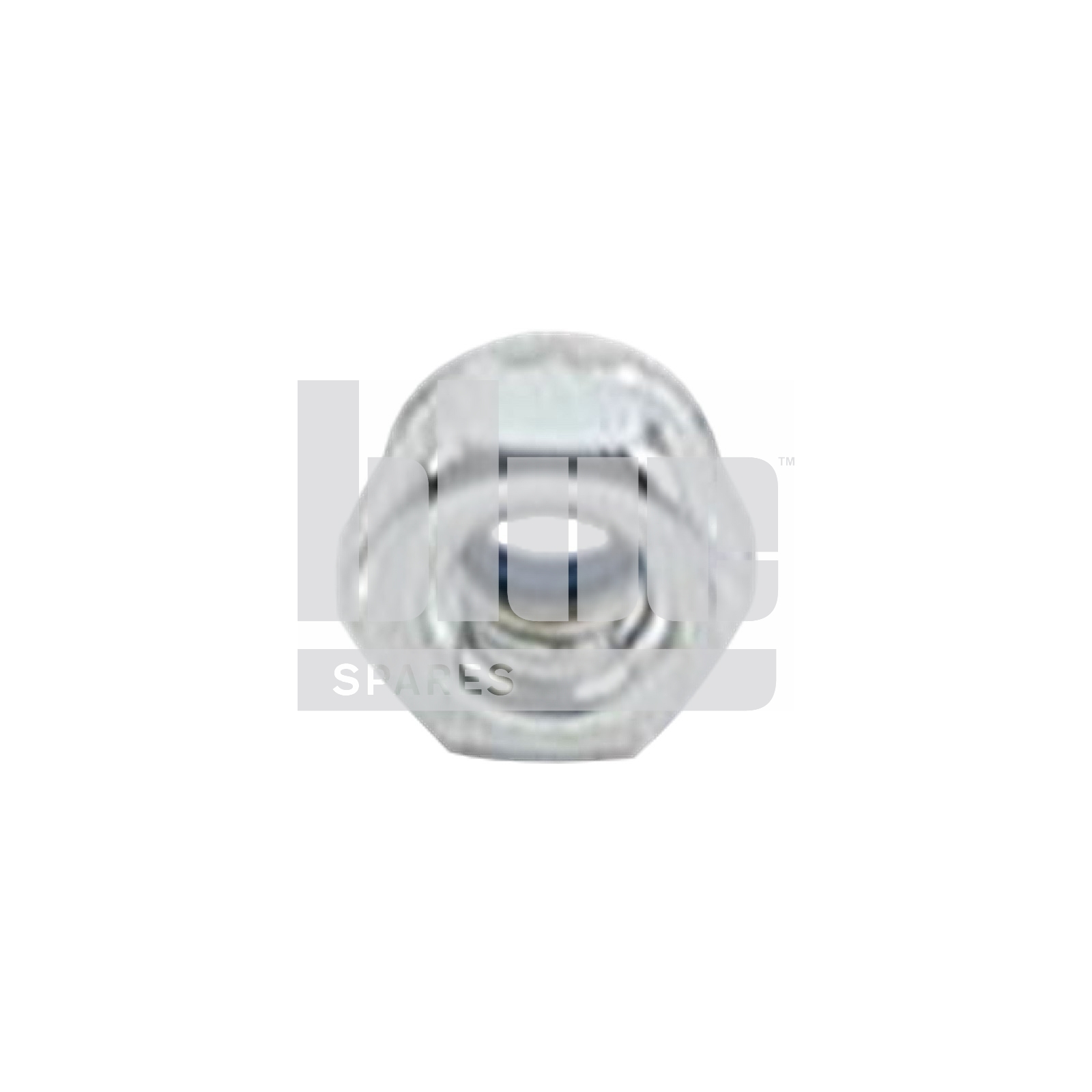 M4-0.70 ZINC NYLON INSERT LOCK NUT
