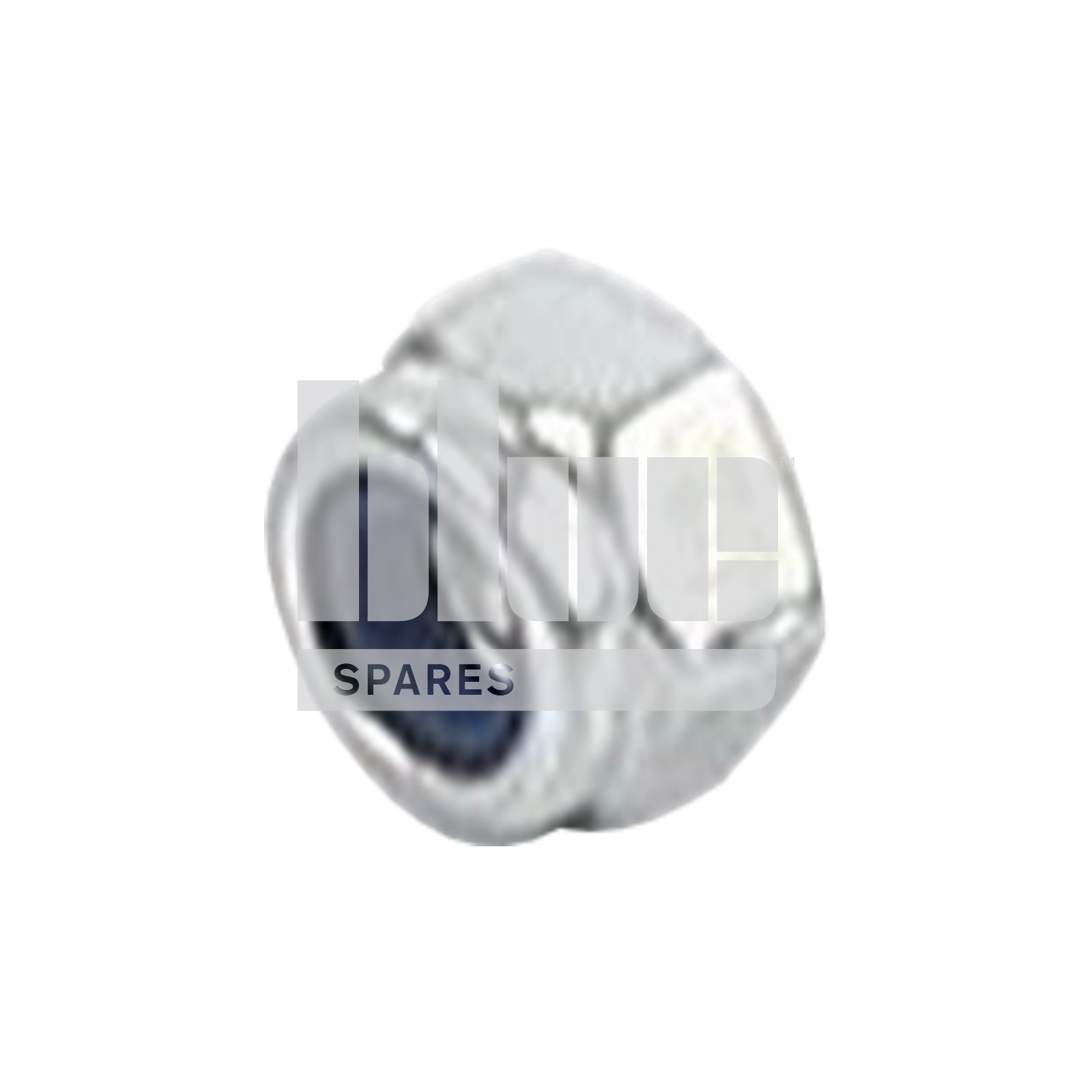 M4-0.70 ZINC NYLON INSERT LOCK NUT