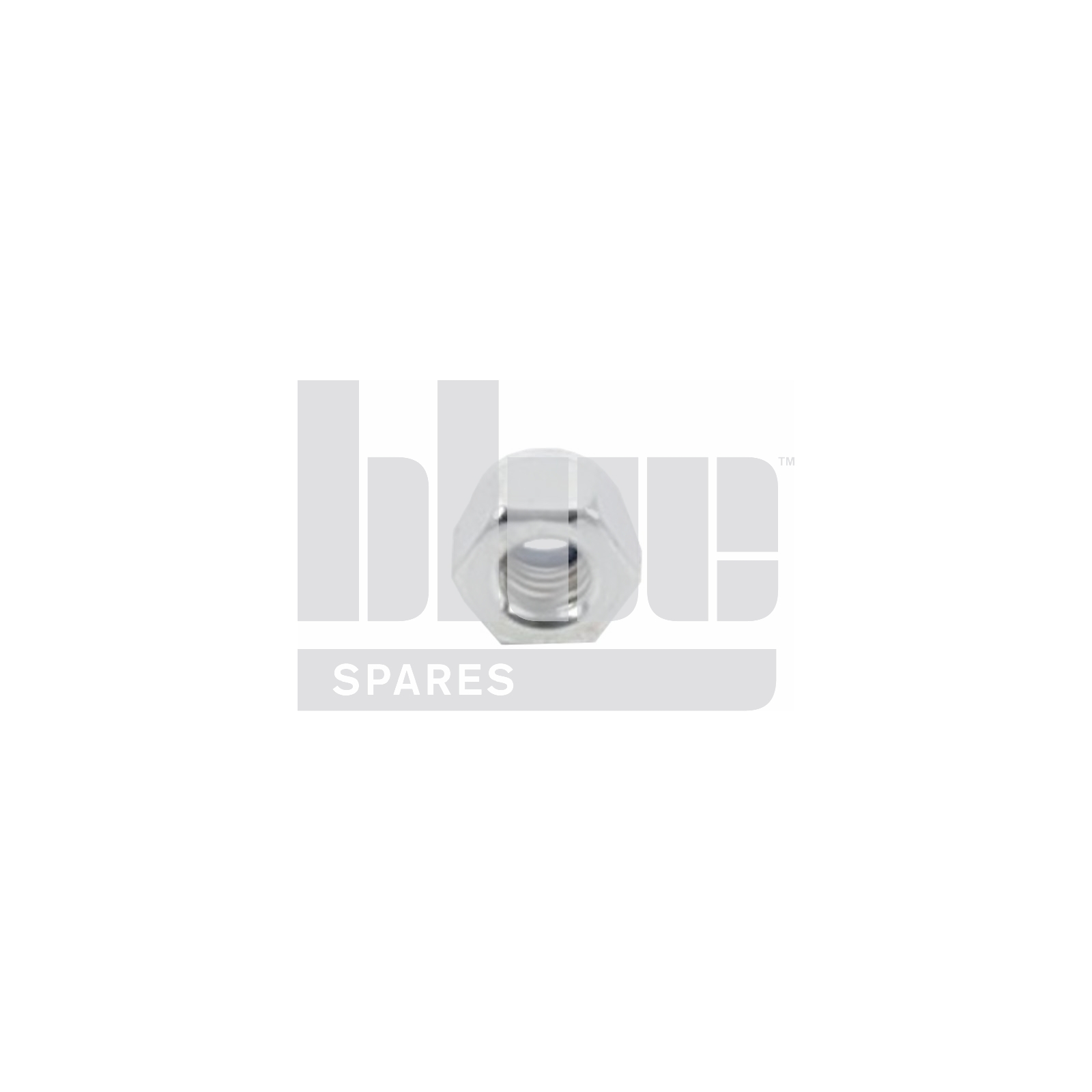 M6-1.00 ZINC NYLON INSERT LOCK NUT
