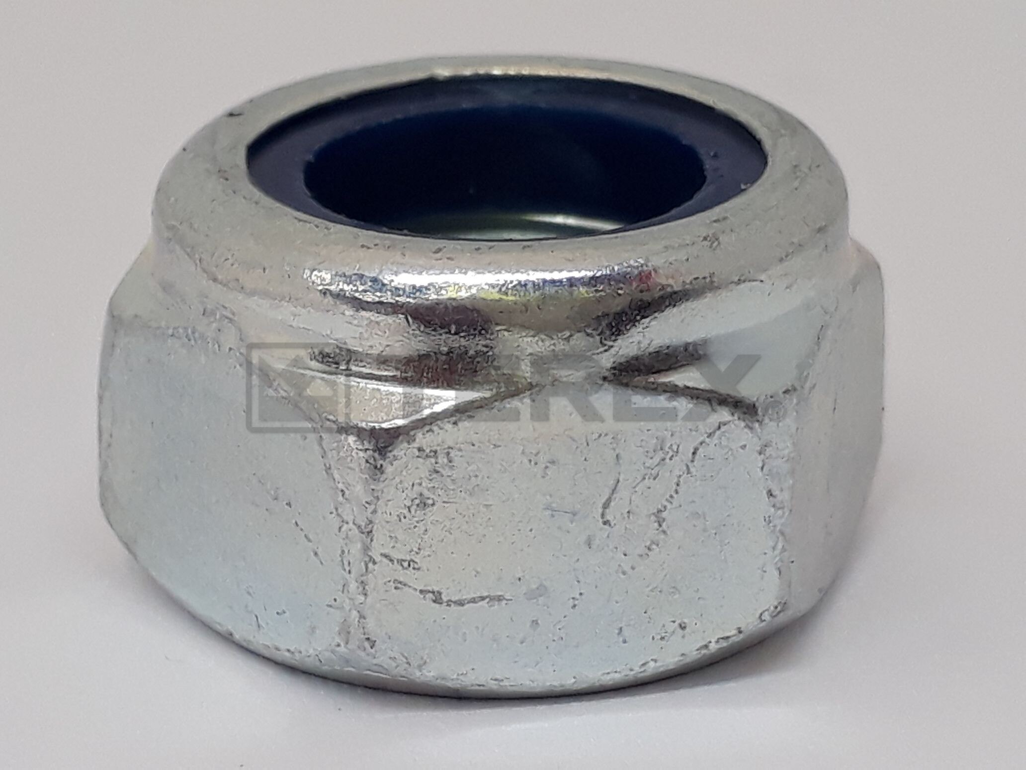 M14-2.0 ZINC NYLON INSERT LOCK NUT GR 8.8