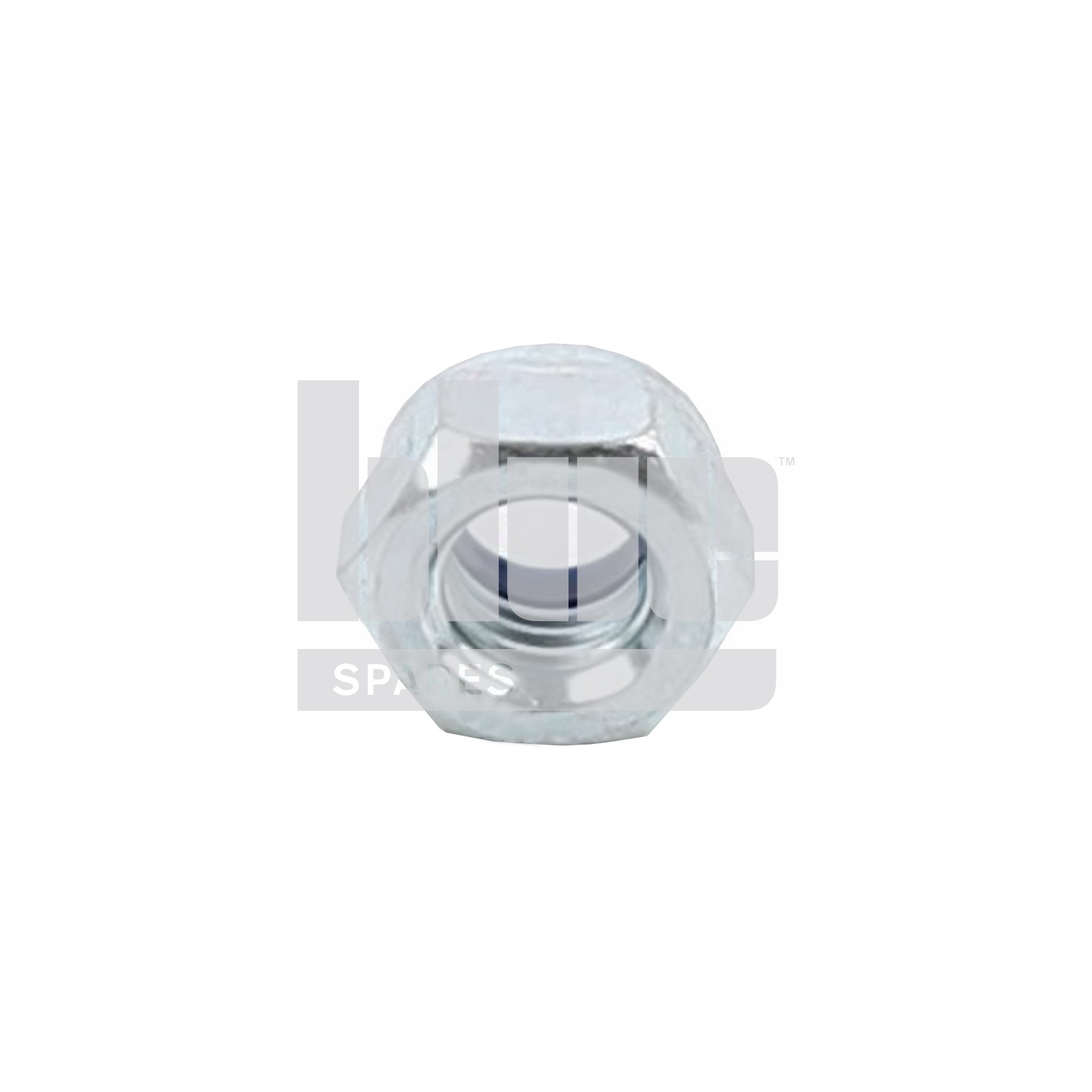 M12-1.75 ZINC NYLON INSERT LOCK NUT GR 10.9
