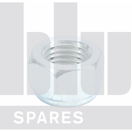 M22-2.50 ZINC NYLON INSERT LOCK NUT GR 10.9