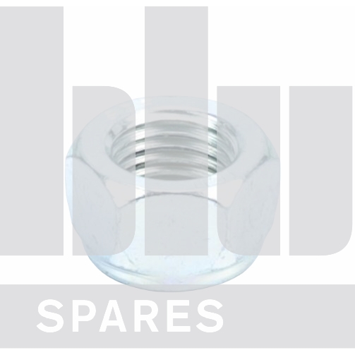 M22-2.50 ZINC NYLON INSERT LOCK NUT GR 10.9