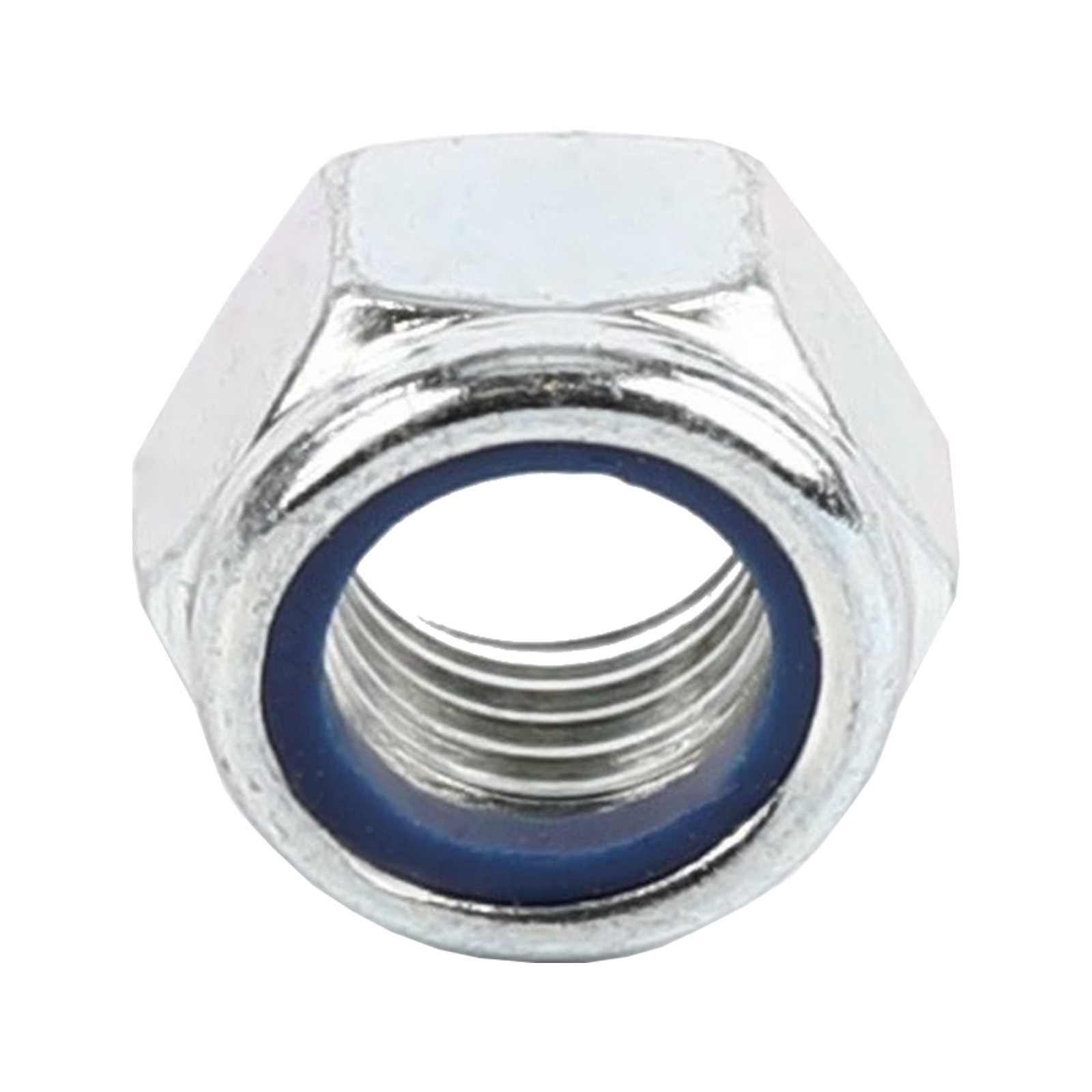 M24-2.50 ZINC NYLON INSERT LOCK NUT GR 10.9