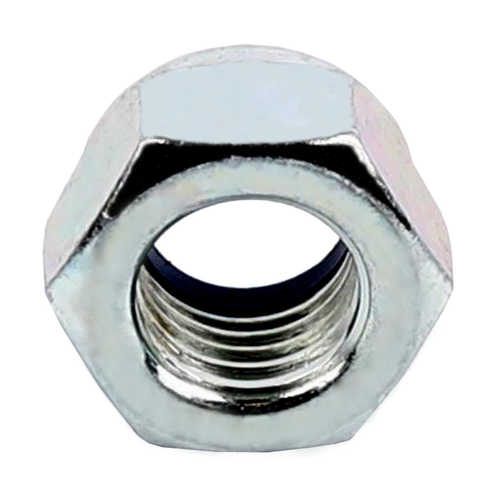 M24-2.50 ZINC NYLON INSERT LOCK NUT GR 10.9