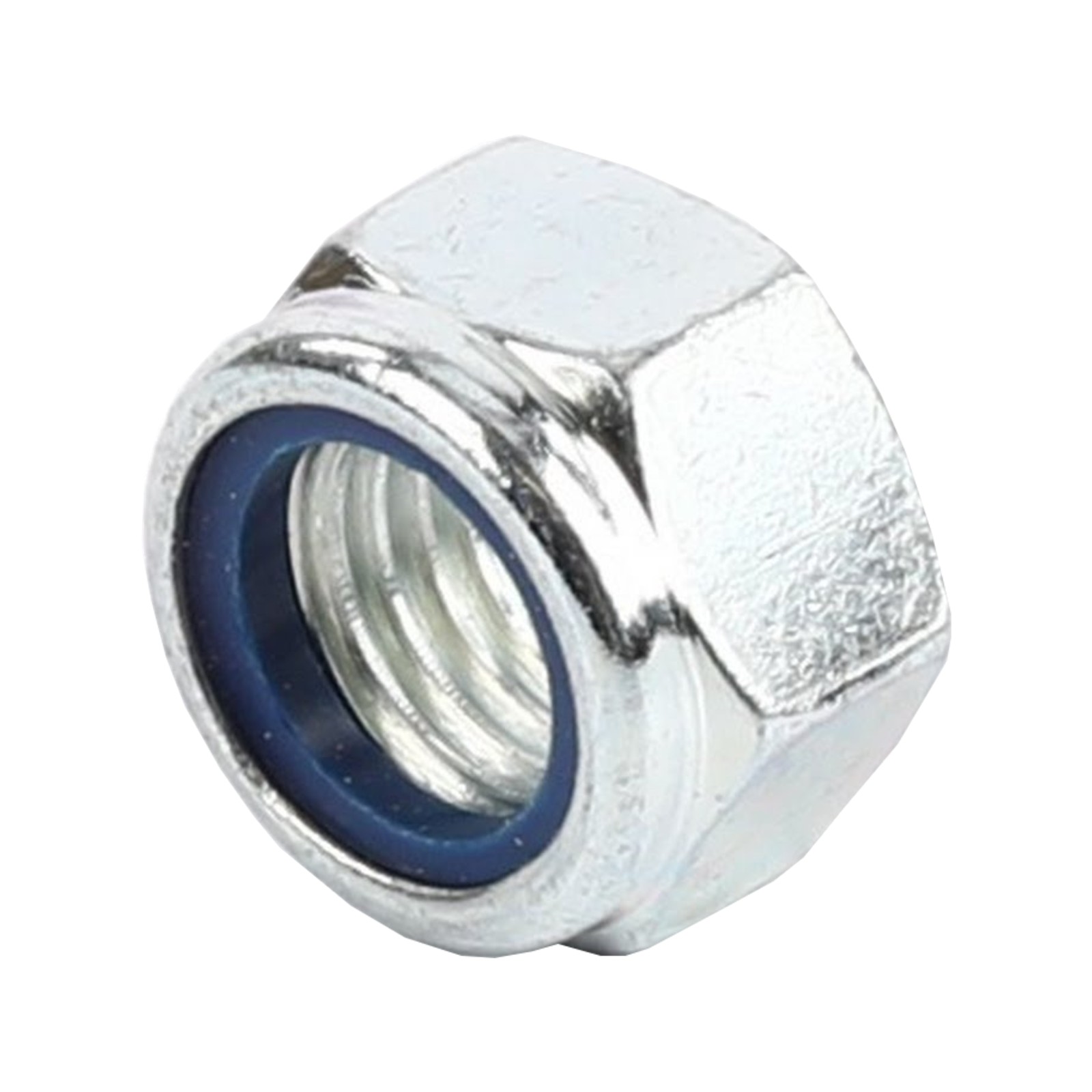 M24-2.50 ZINC NYLON INSERT LOCK NUT GR 10.9