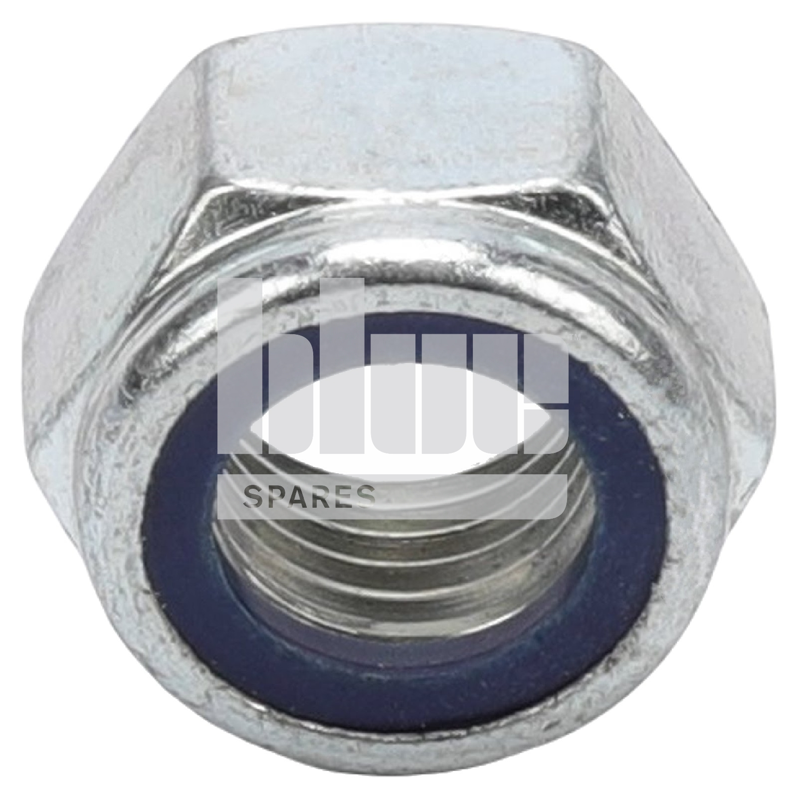M30-3.50 ZINC NYLON INSERT LOCK NUT GR 10.9