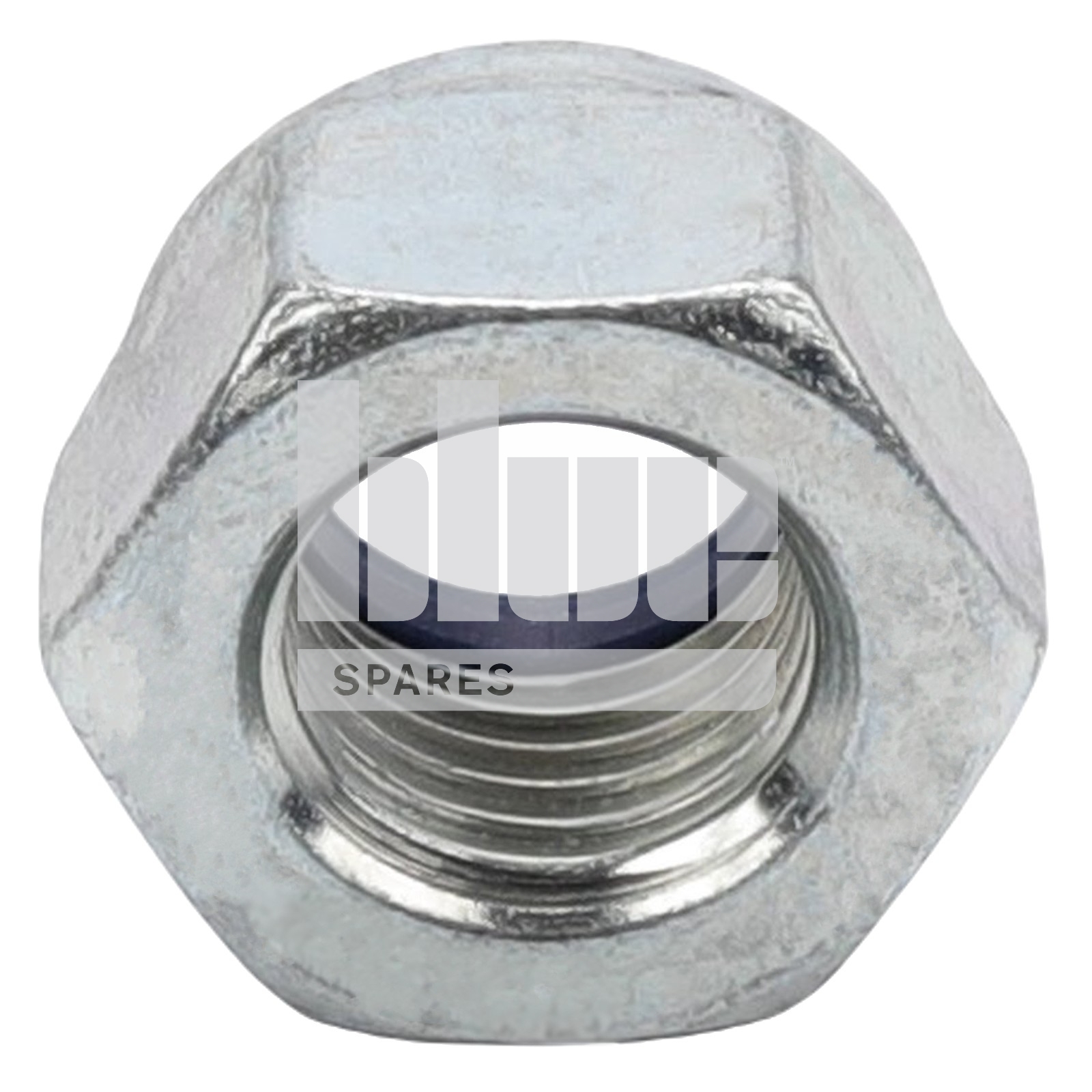 M30-3.50 ZINC NYLON INSERT LOCK NUT GR 10.9