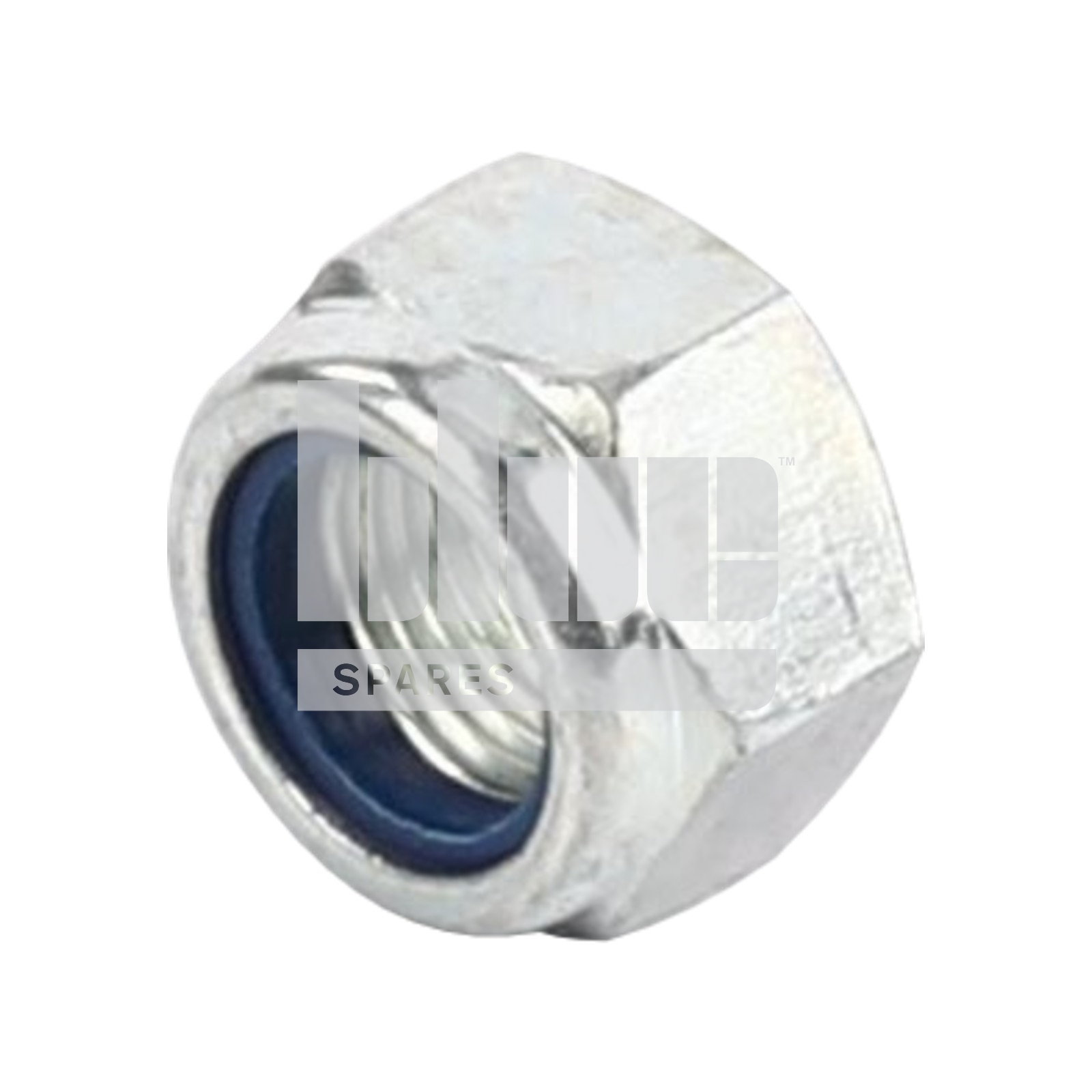 M16-1.50 ZINC NYLON INSERT LOCK NUT GR 8.8