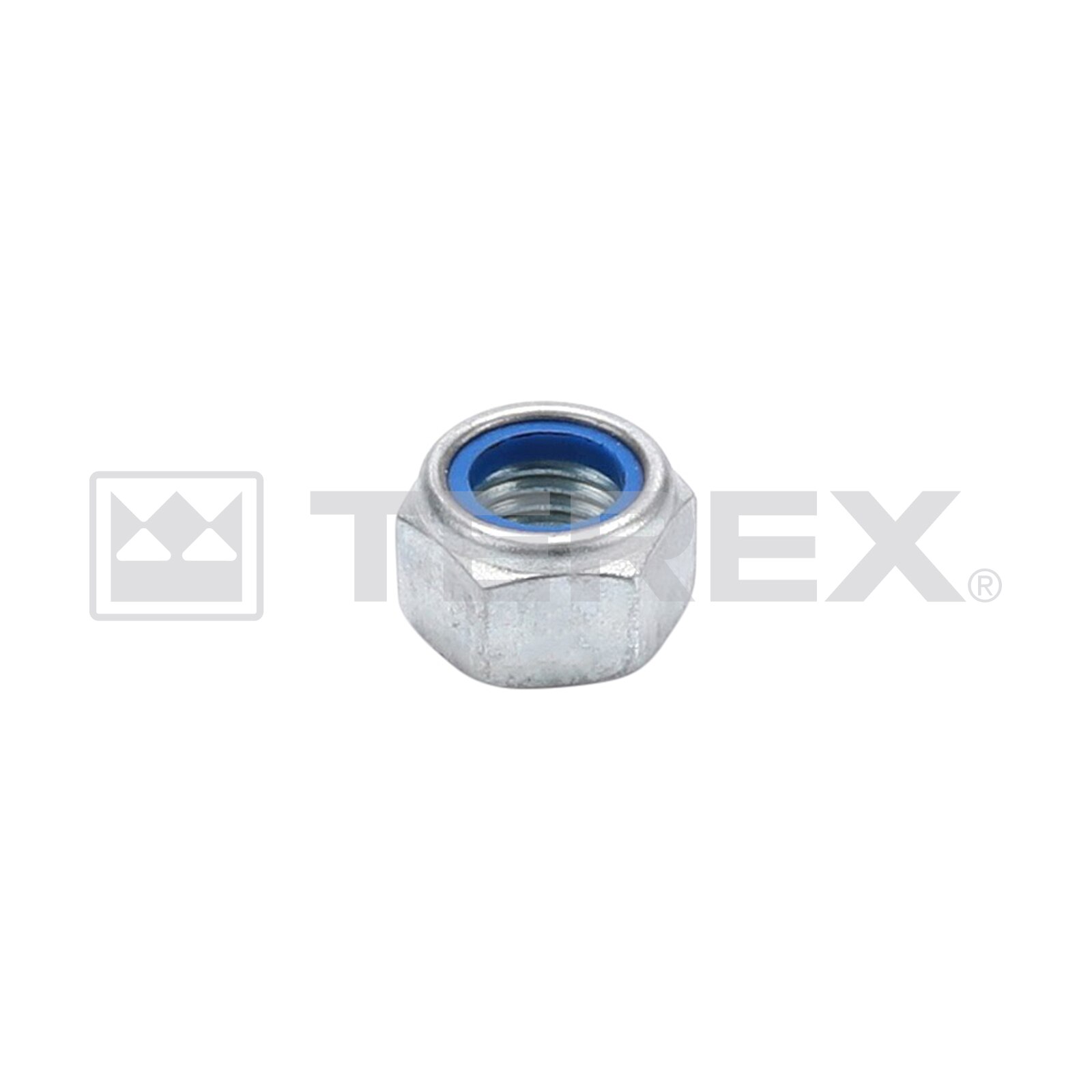 M20-2.50 ZINC NYLON INSERT LOCK NUT