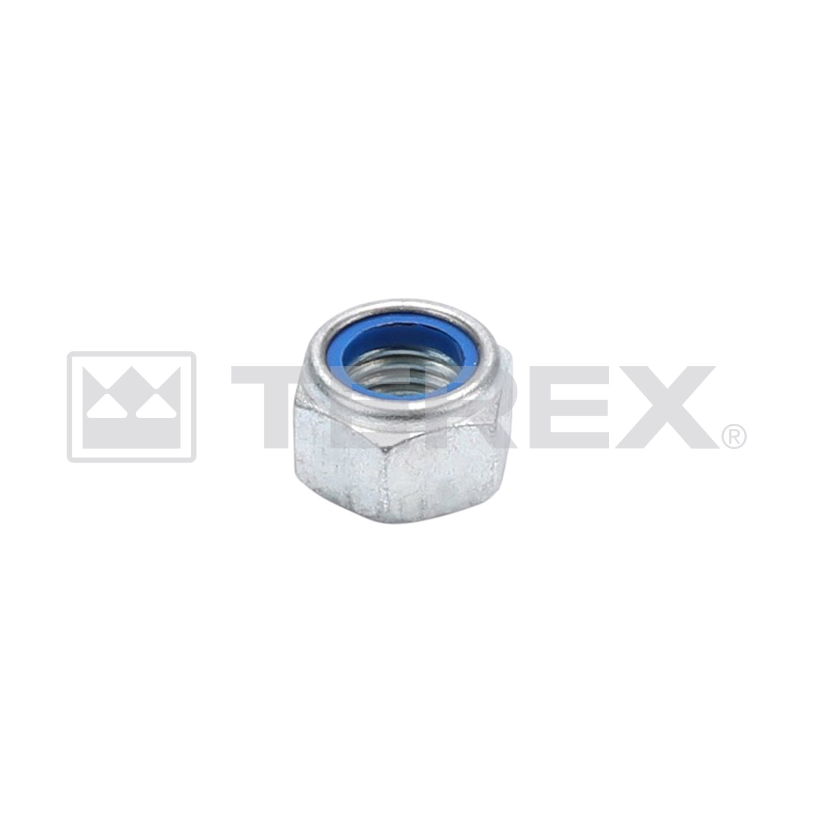 M20-2.50 ZINC NYLON INSERT LOCK NUT