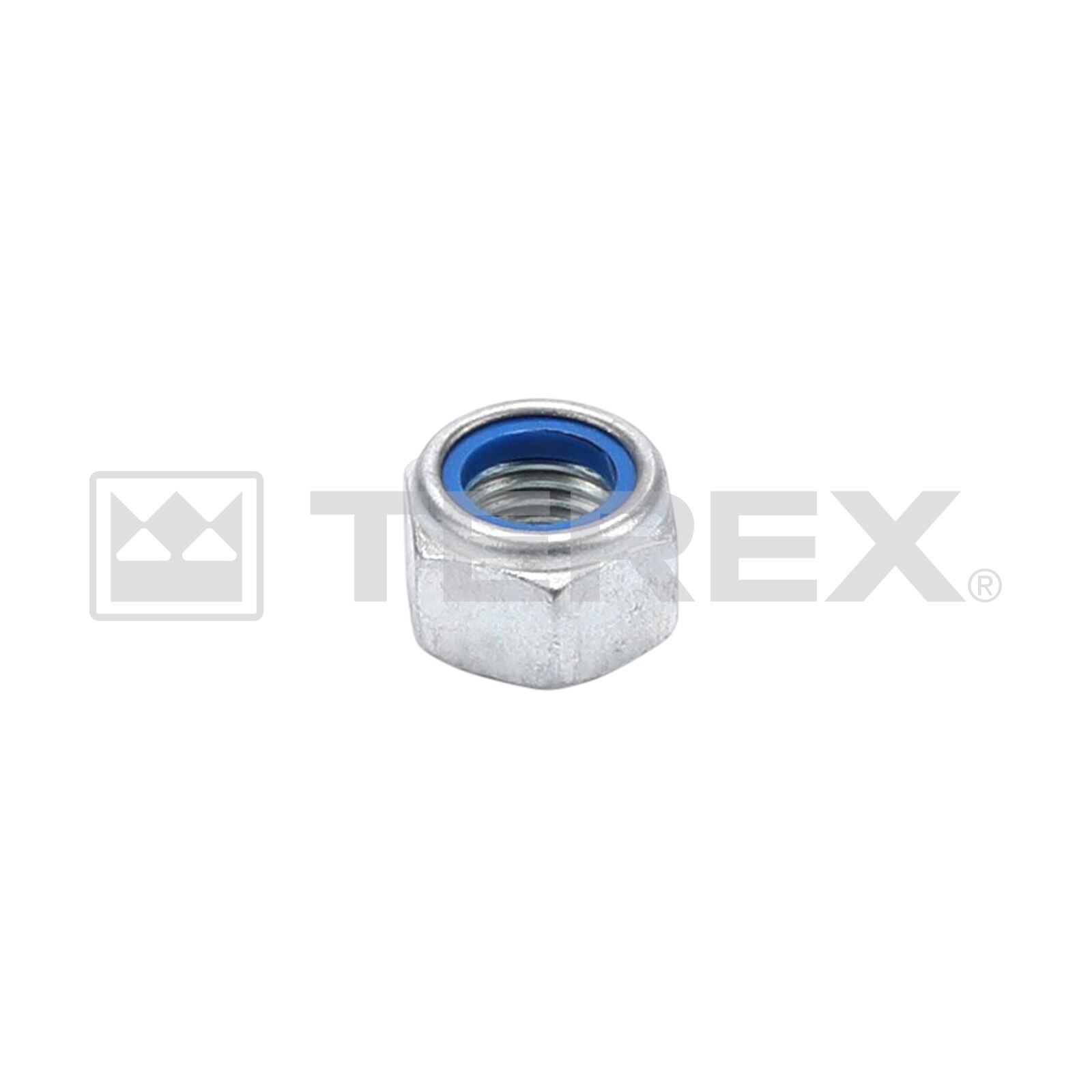 M20-2.50 ZINC NYLON INSERT LOCK NUT