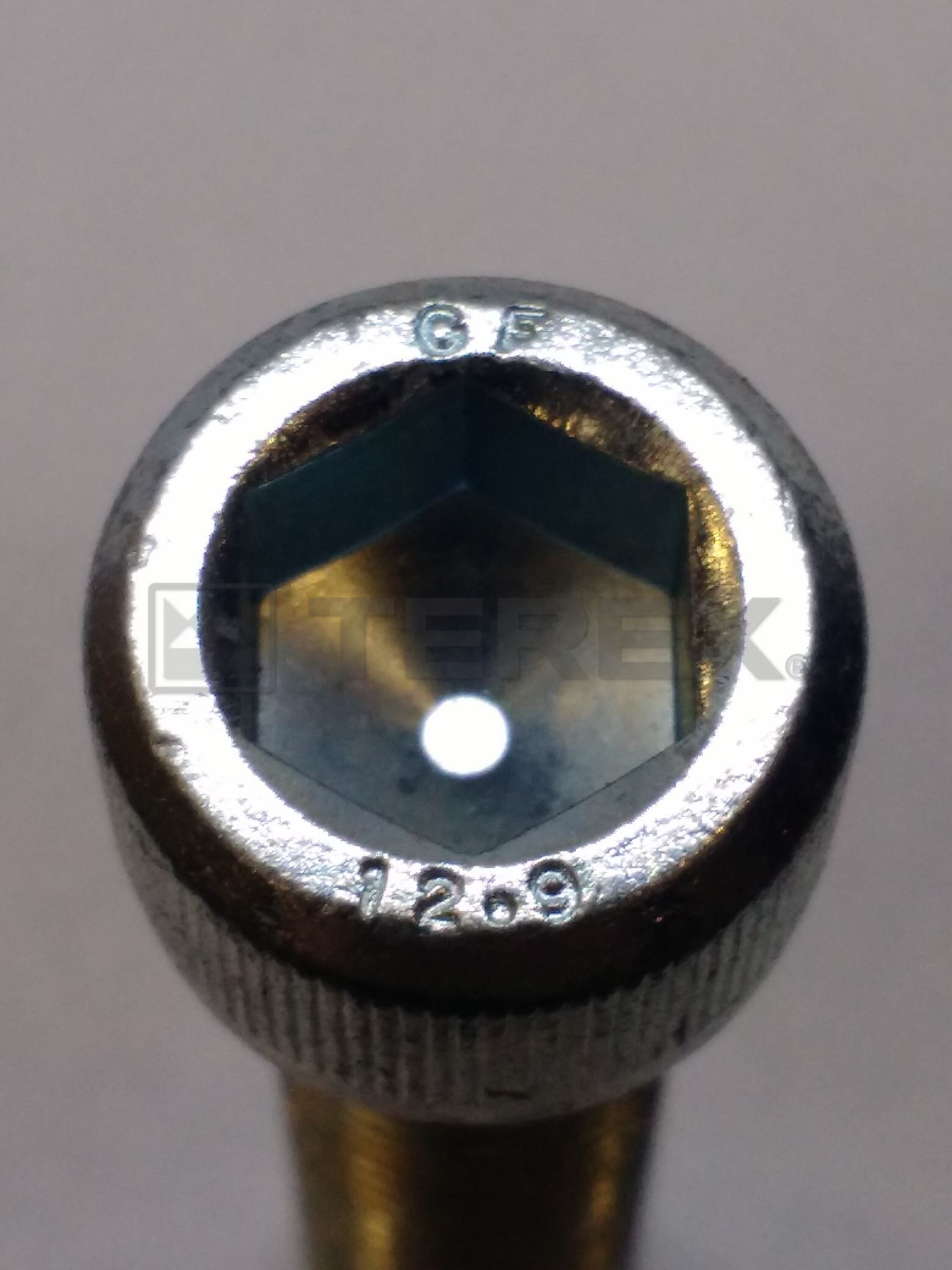 M12-1.75X50 ZINC SOCKET HEAD CAP SCREW GR12.9 DIN912