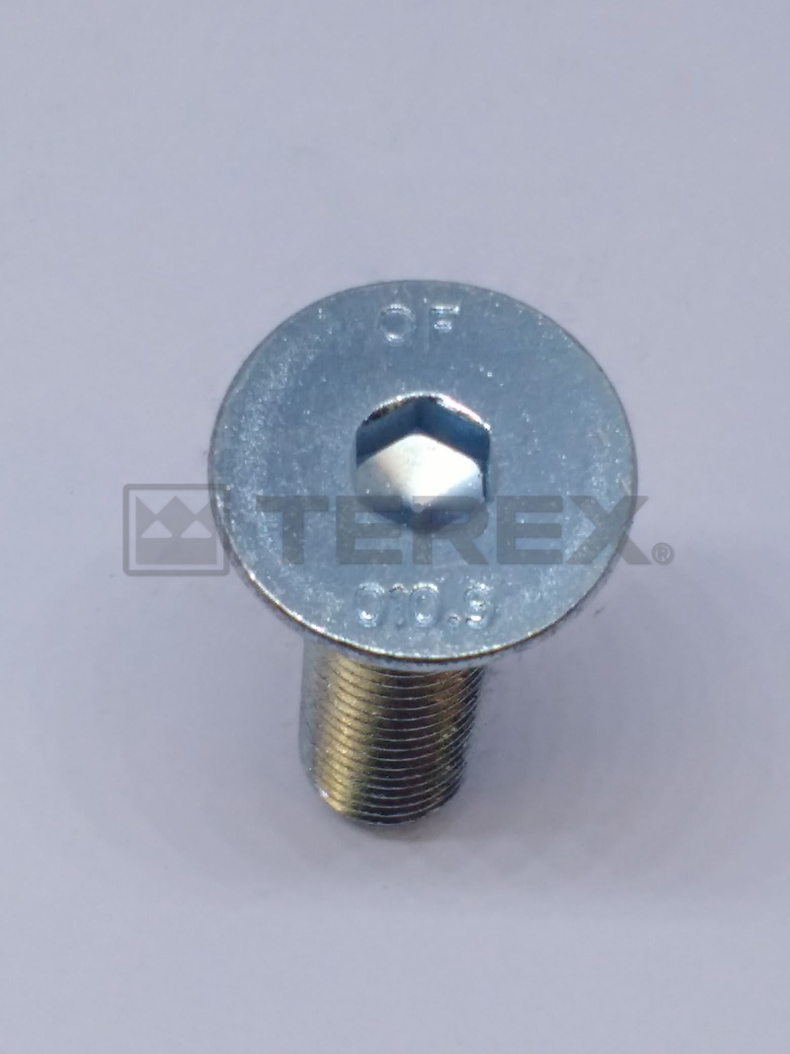 M10-1.5X40 ZINC SOCKET HEAD COUNTERSUNK SET SCREW GR 10.9