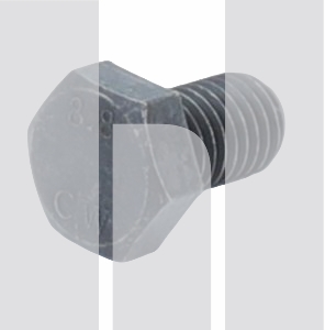 M12-1.75 X 20 BLACK HEX HEAD SET SCREW GR 8.8 DIN933