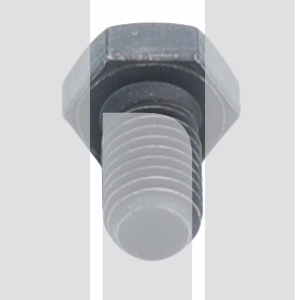 M12-1.75 X 20 BLACK HEX HEAD SET SCREW GR 8.8 DIN933