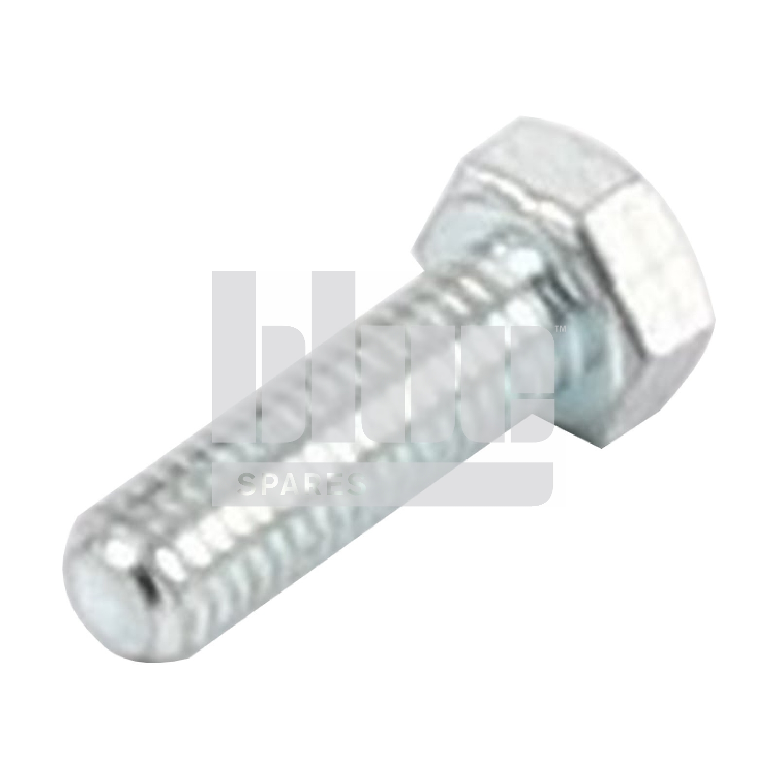 M5-0.8 X 16 ZINC HEX HEAD SET SCREW GR 8.8 DIN933