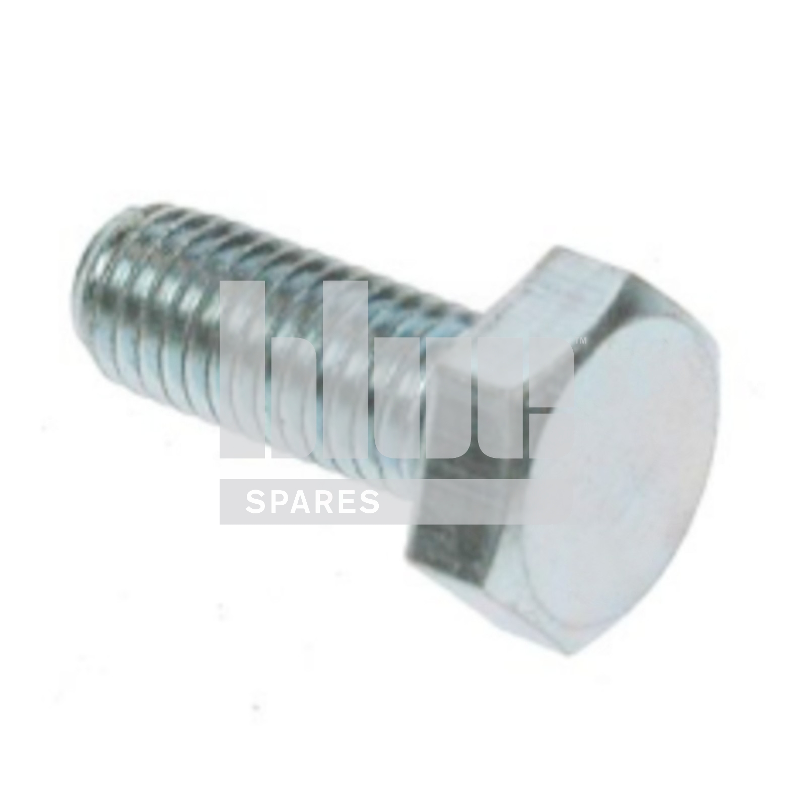 M5-0.8 X 16 ZINC HEX HEAD SET SCREW GR 8.8 DIN933