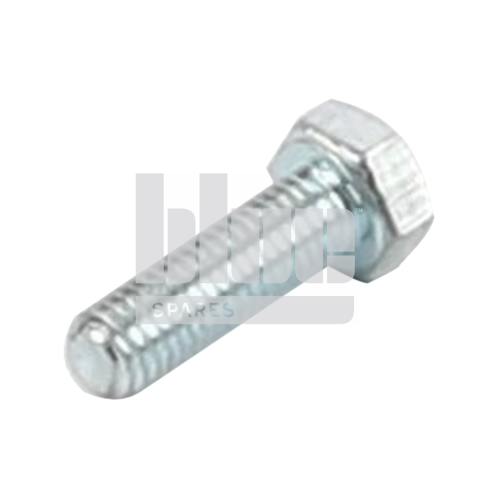 M5-0.8 X 16 ZINC HEX HEAD SET SCREW GR 8.8 DIN933