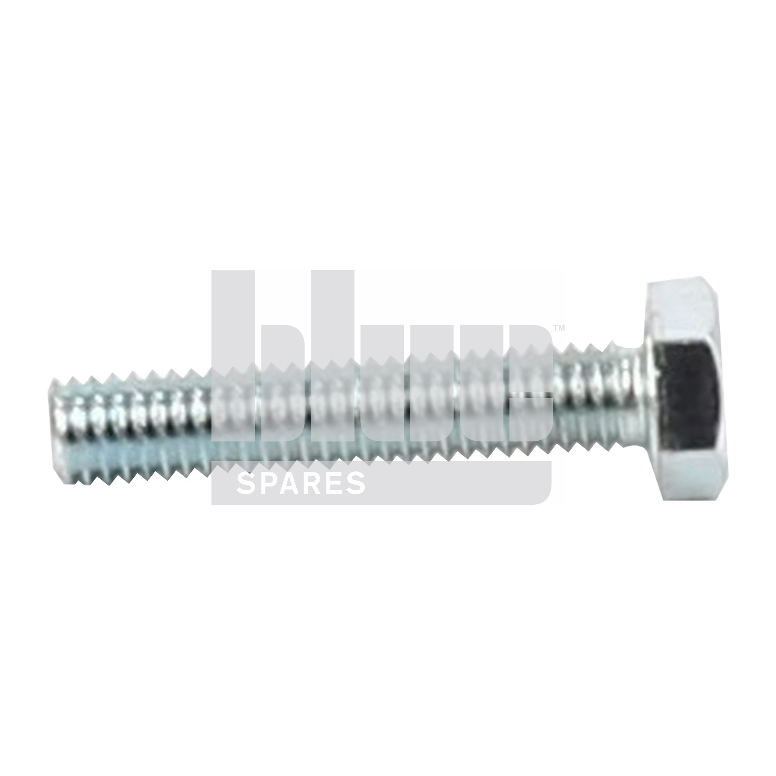 M6-1.00 X 30 ZINC HEX HEAD SET SCREW GR 8.8 DIN933