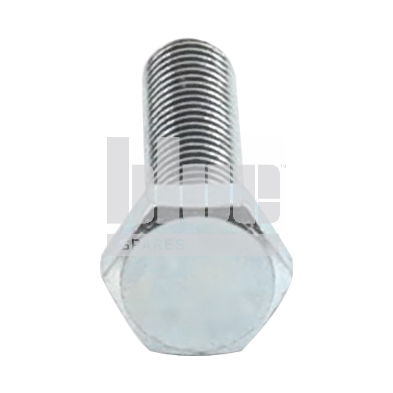 M10-1.50 X 40 ZINC HEX HEAD SET SCREW GR 8.8 DIN933