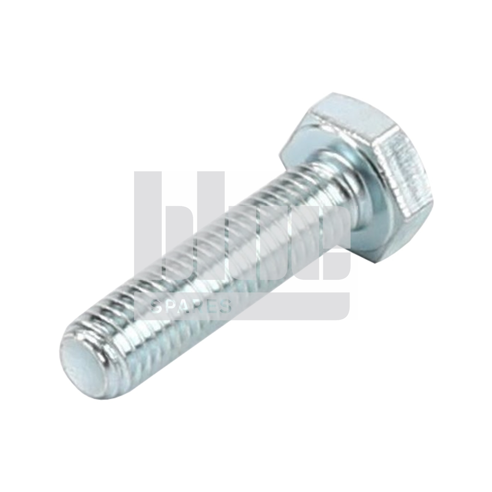 M10-1.50 X 40 ZINC HEX HEAD SET SCREW GR 8.8 DIN933