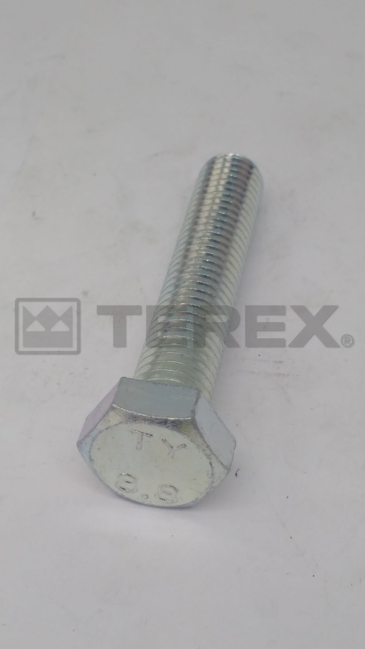 M12-1.75 X 60 ZINC HEX HEAD CAP SCREW GR 8.8