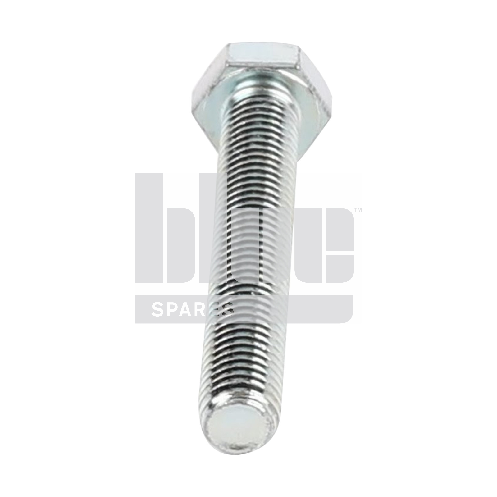 M12-1.75 X 75 ZINC HEX HEAD SET SCREW GR 8.8 DIN933