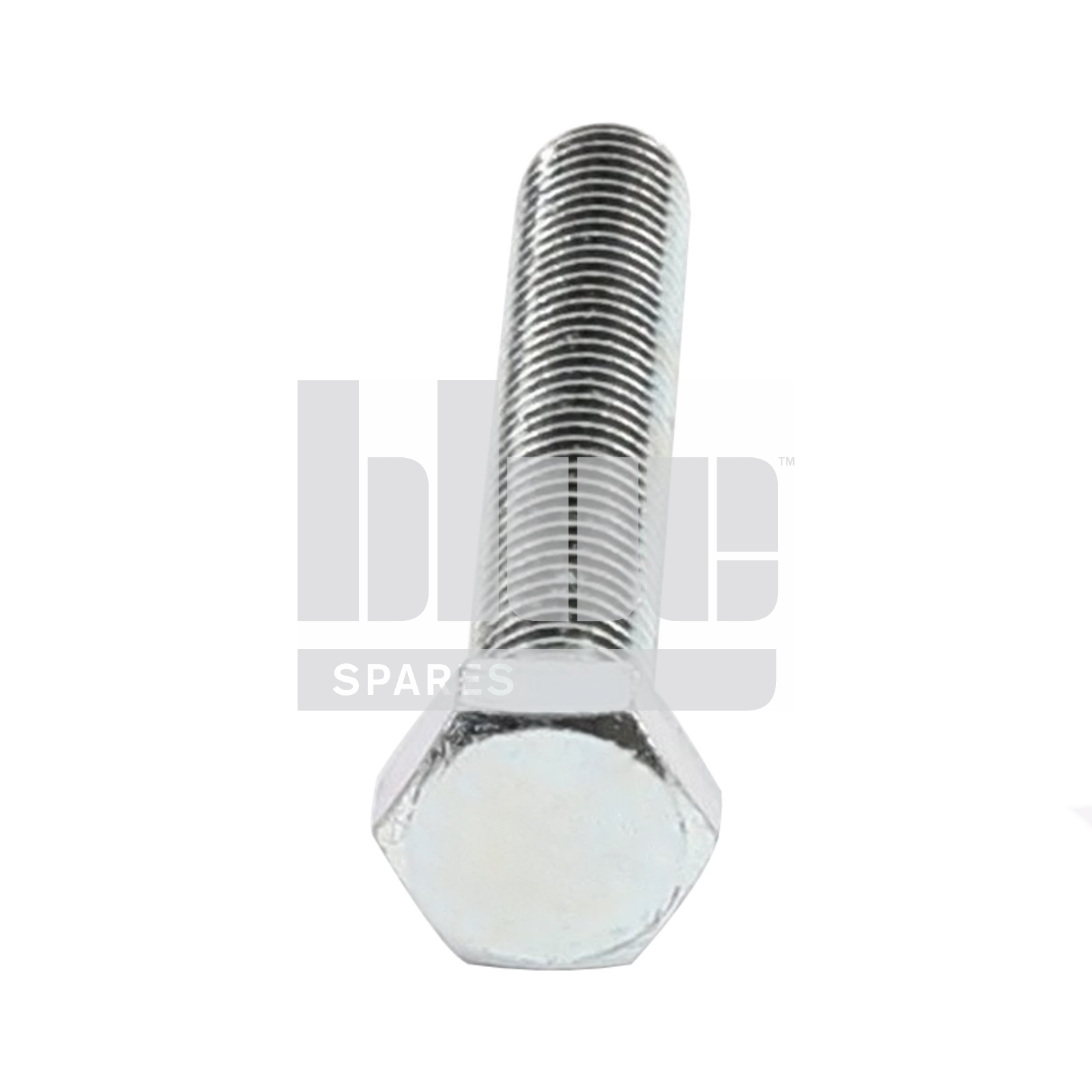 M12-1.75 X 75 ZINC HEX HEAD SET SCREW GR 8.8 DIN933