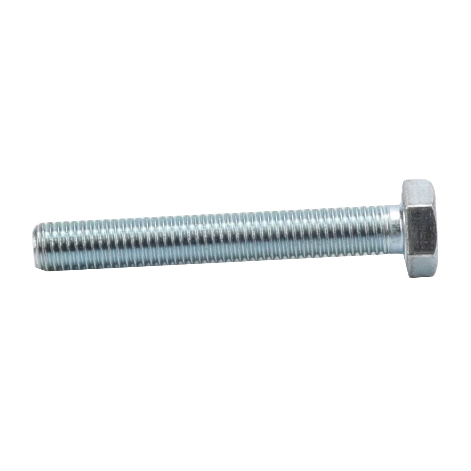 M12-1.75 X 80 ZINC HEX HEAD SET SCREW GR 8.8 DIN933