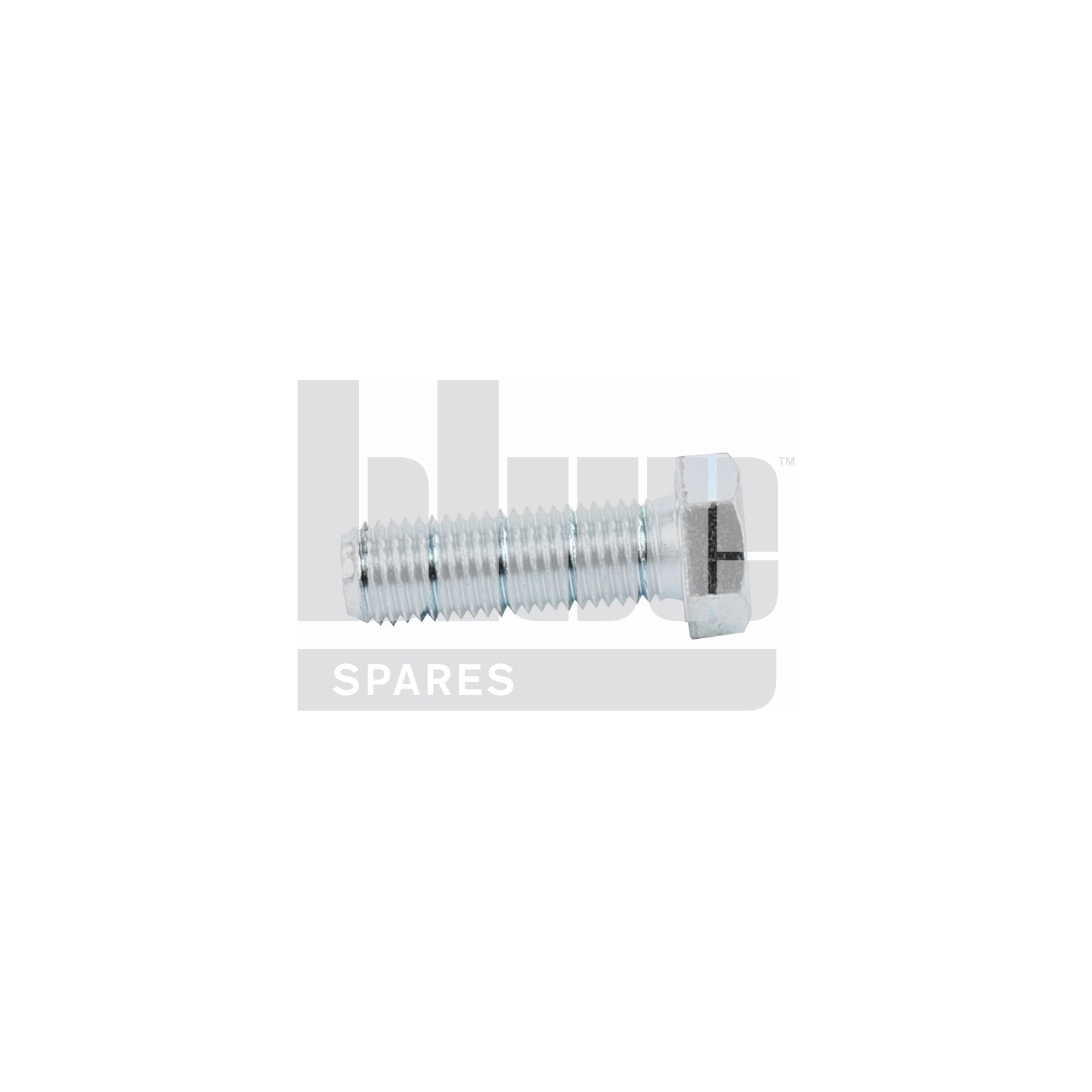 M16-2.00 X 50 ZINC HEX HEAD SET SCREW GR 8.8 DIN933