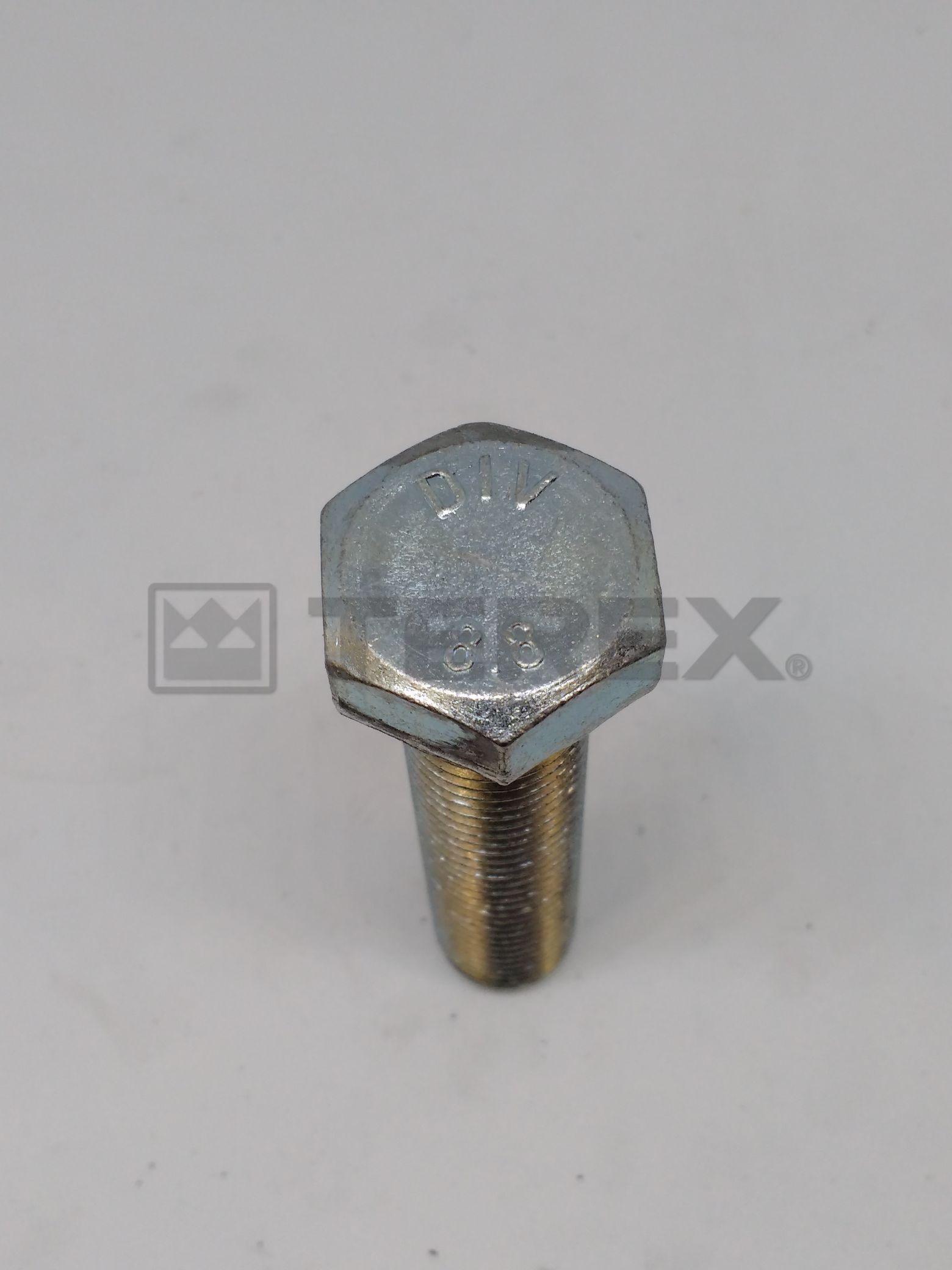 M16-2.00 X 70 ZINC HEX HEAD SET SCREW GR 8.8 DIN933