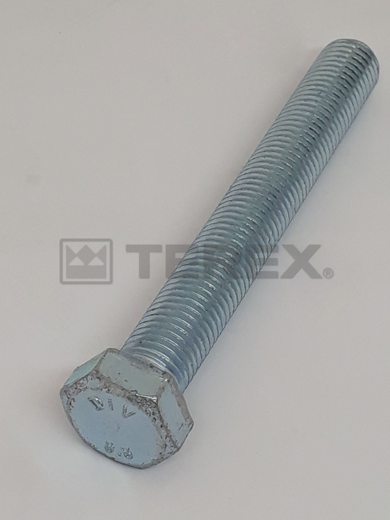 M16-2.00 X 120 ZINC HEX HEAD SET SCREW GR 8.8 DIN933