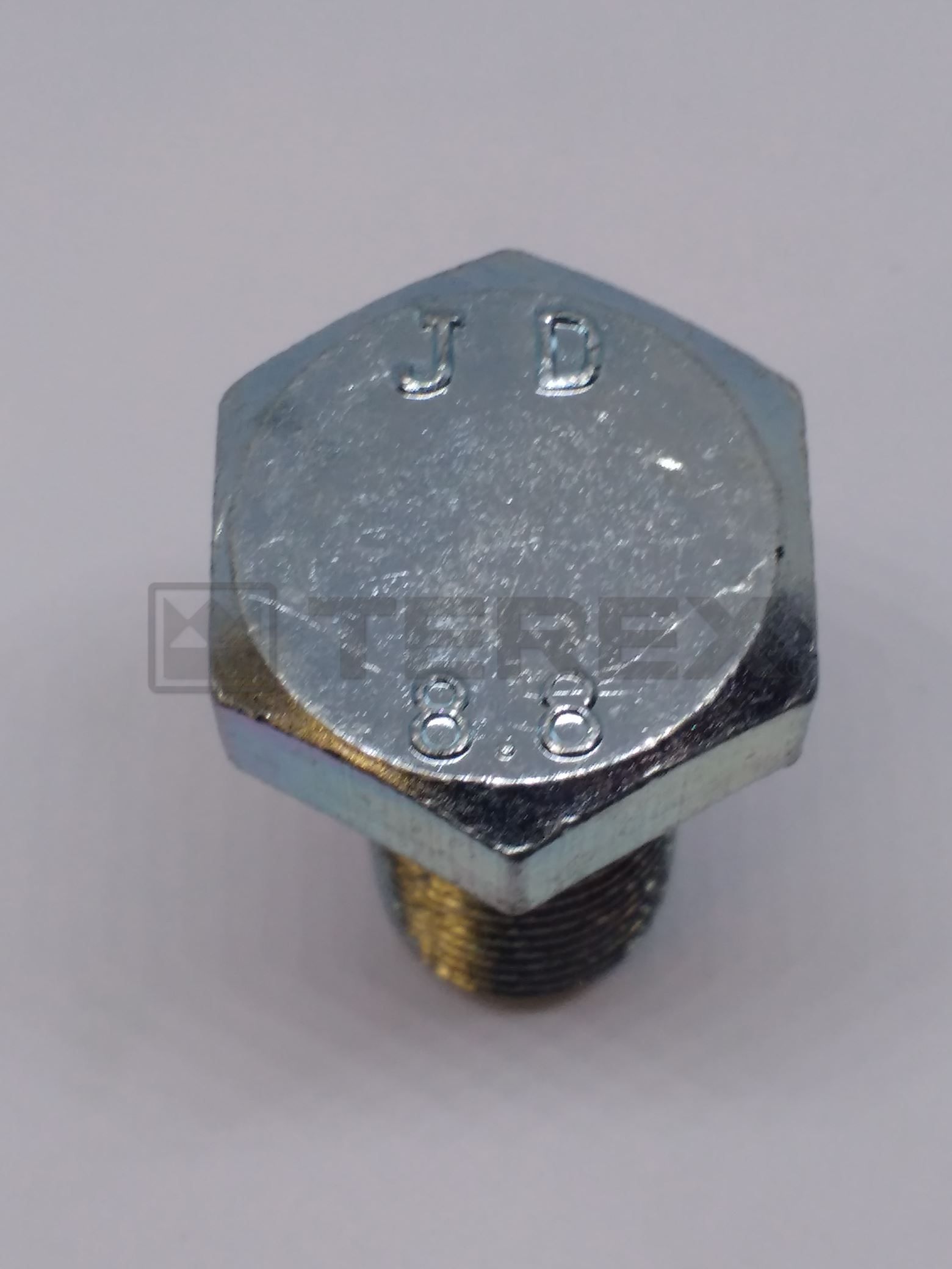 M20-2.50 X 45 ZINC HEX HEAD SET SCREW GR 8.8 DIN933