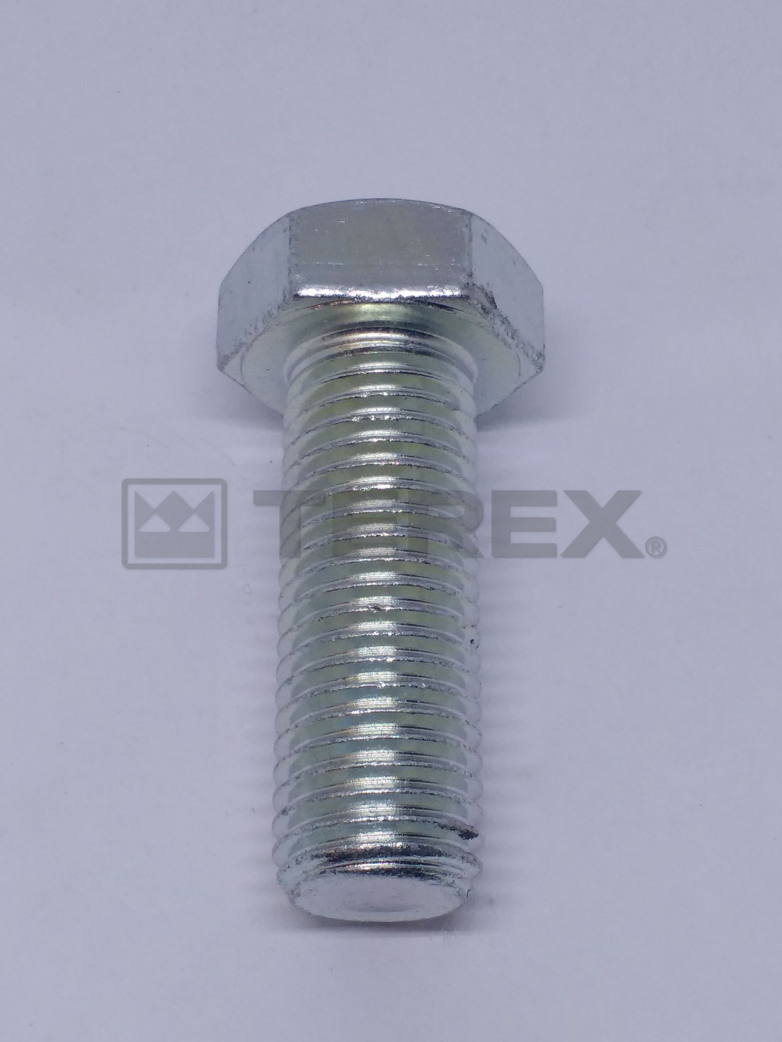 M20-2.50 X 55 ZINC HEX HEAD SET SCREW GR 8.8 DIN933
