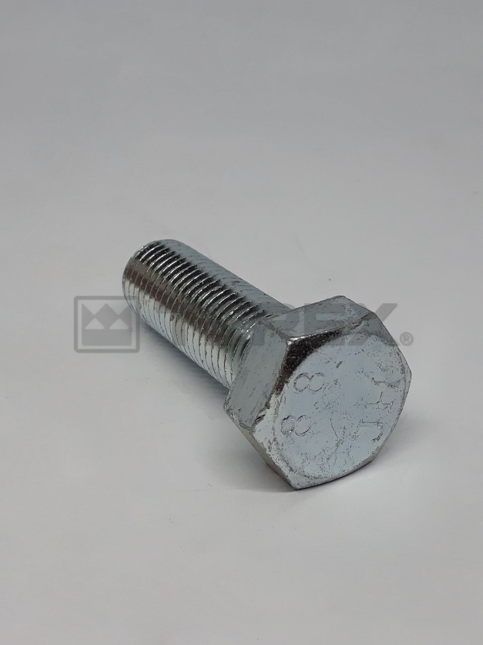 M20-2.50 X 60 ZINC HEX HEAD SET SCREW GR 8.8
