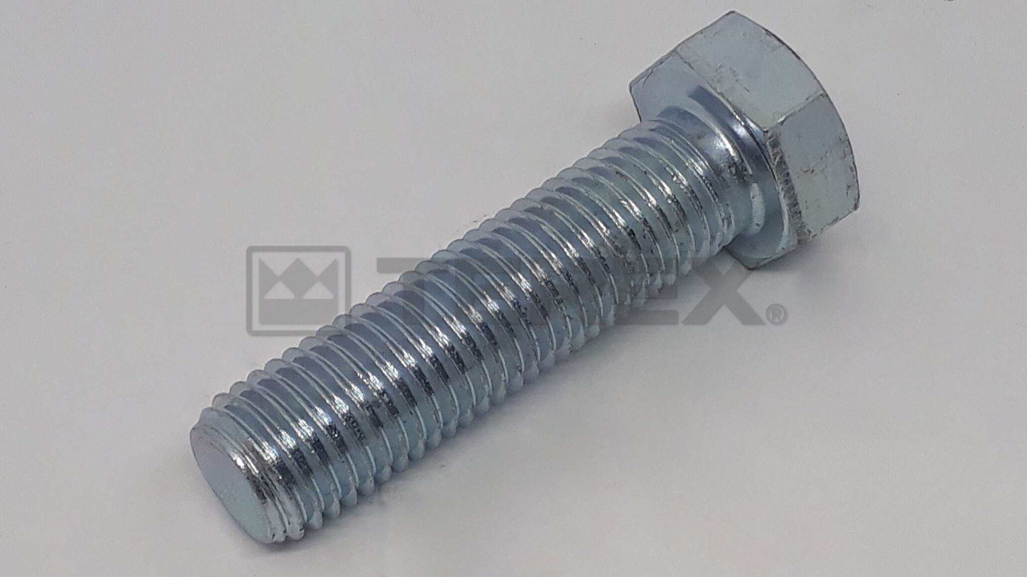 M24-3.00 X 90 ZINC HEX HEAD CAP SCREW GR 8.8