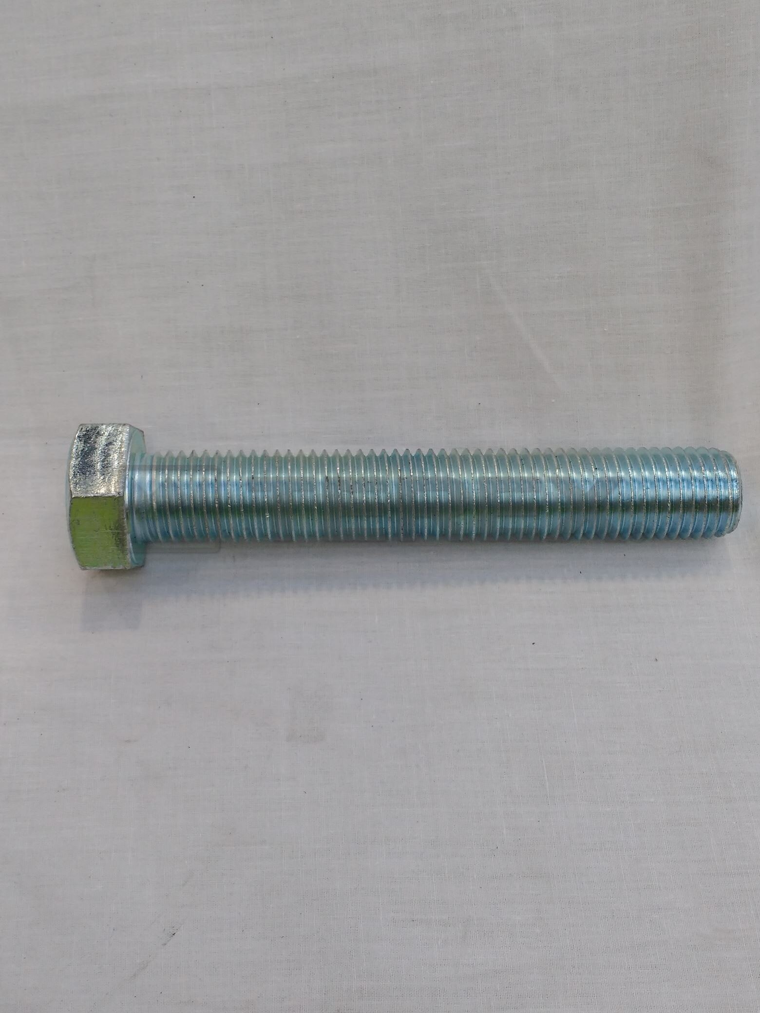 M24-3.00 X 150 ZINC HEX HEAD SET SCREW GR 8.8 DIN933