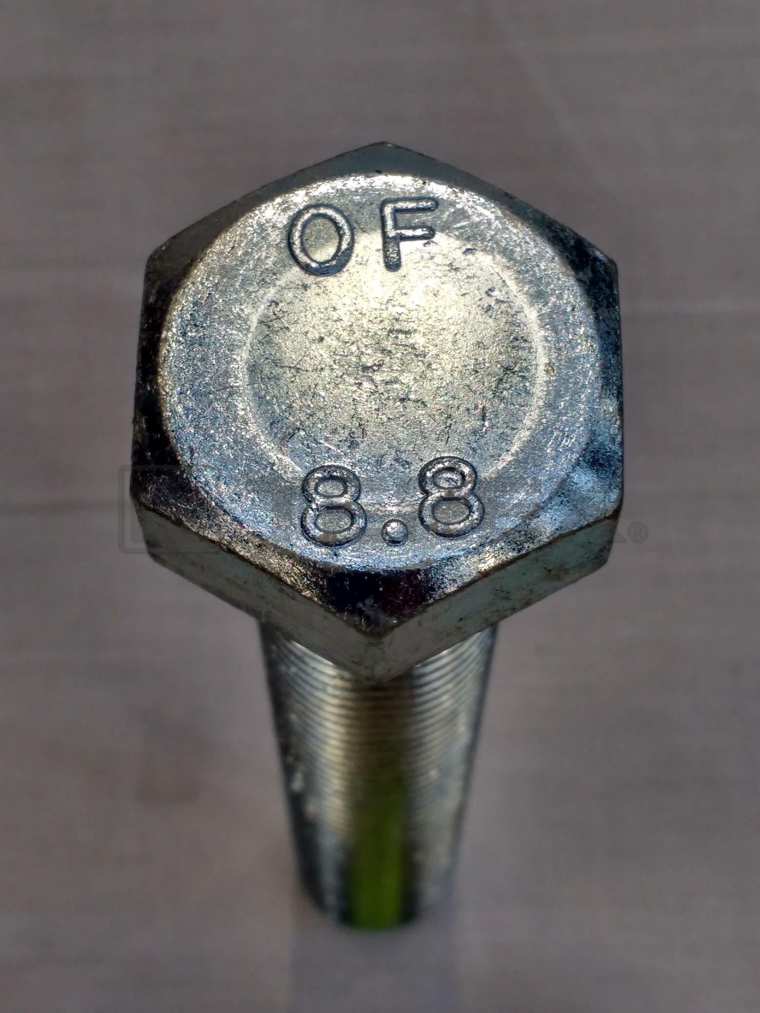 M24-3.00 X 150 ZINC HEX HEAD SET SCREW GR 8.8 DIN933