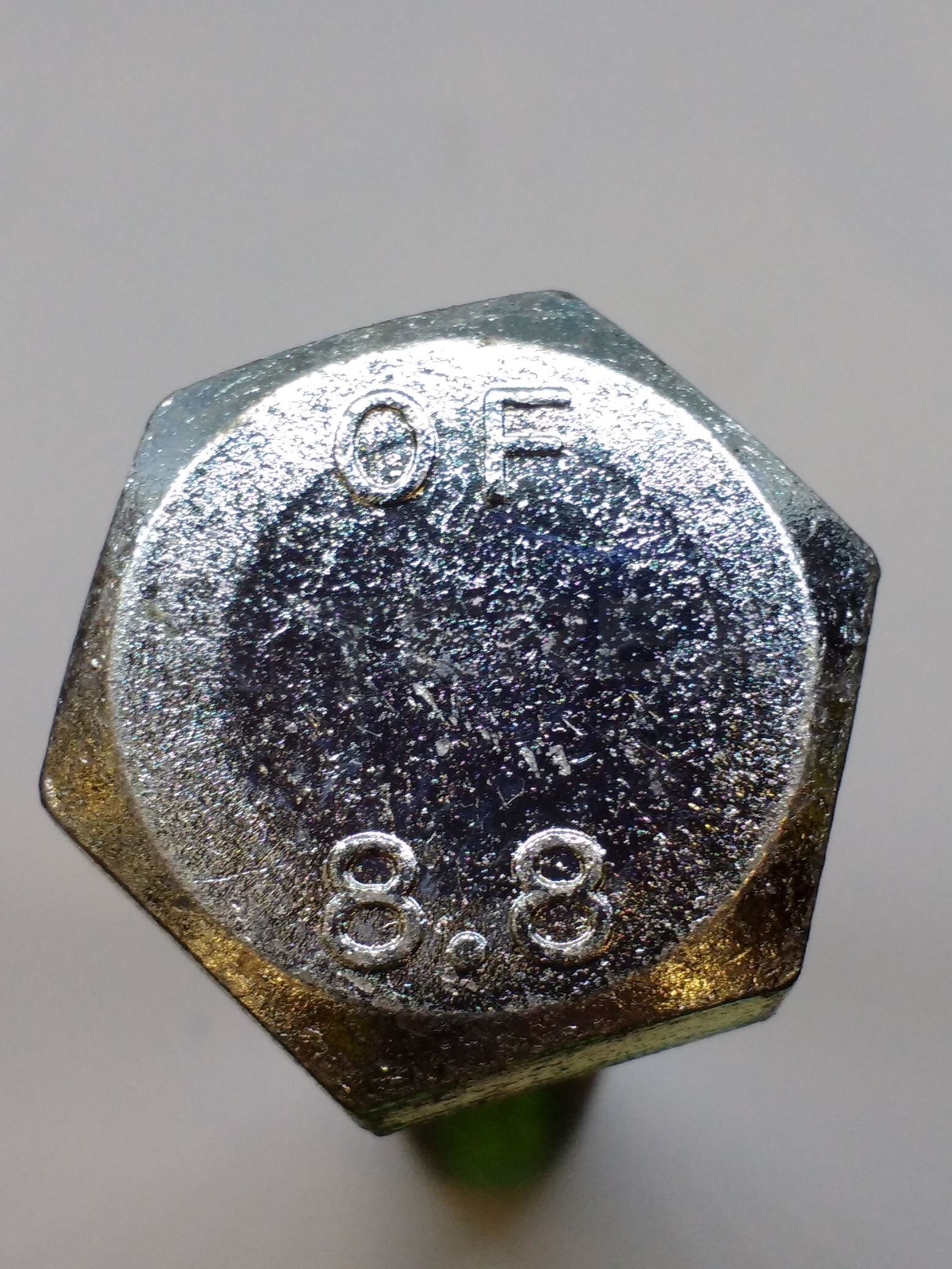 M24-3.00 X 160 ZINC HEX HEAD SET SCREW GR 8.8