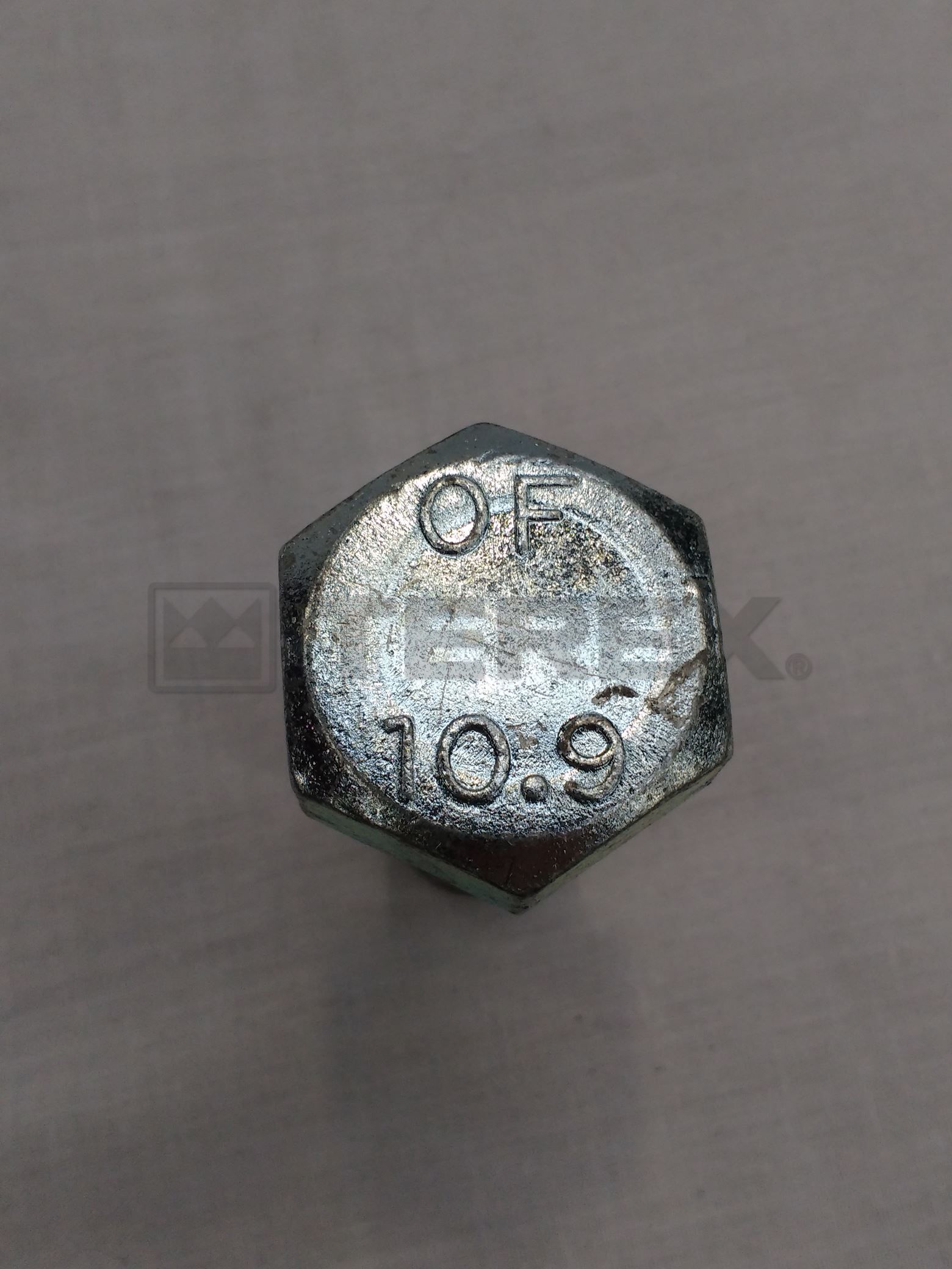 M20-2.50 X 50 ZINC HEX HEAD SET SCREW GR 10.9 DIN933